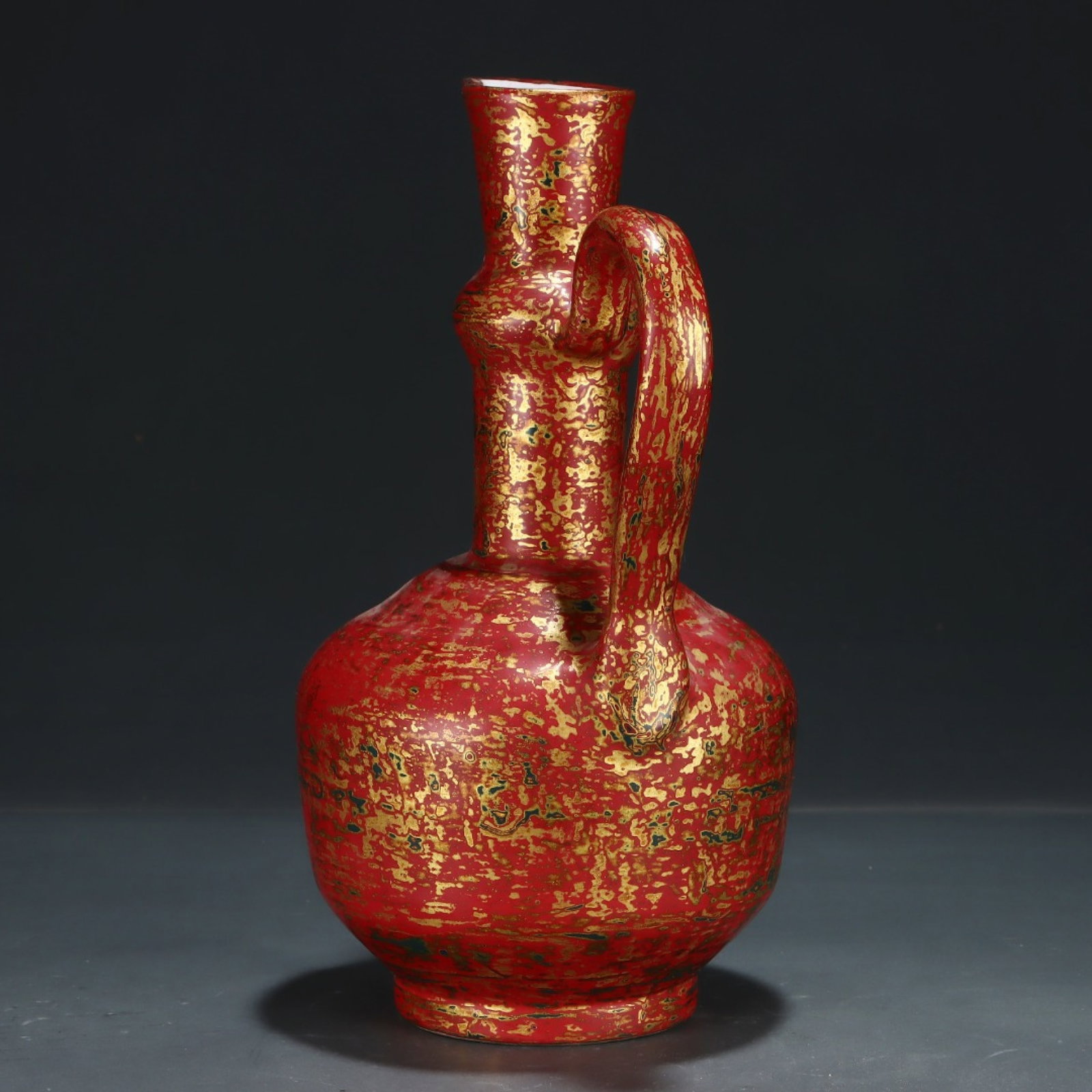 A Rare Ancient Bronze Glazed Ewer - 2