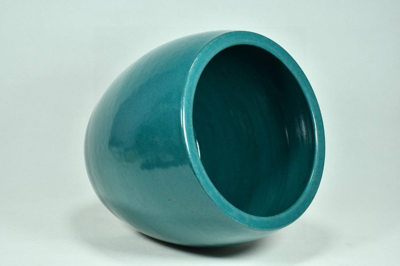 An Exquisite Blue Glazed Jar - 4
