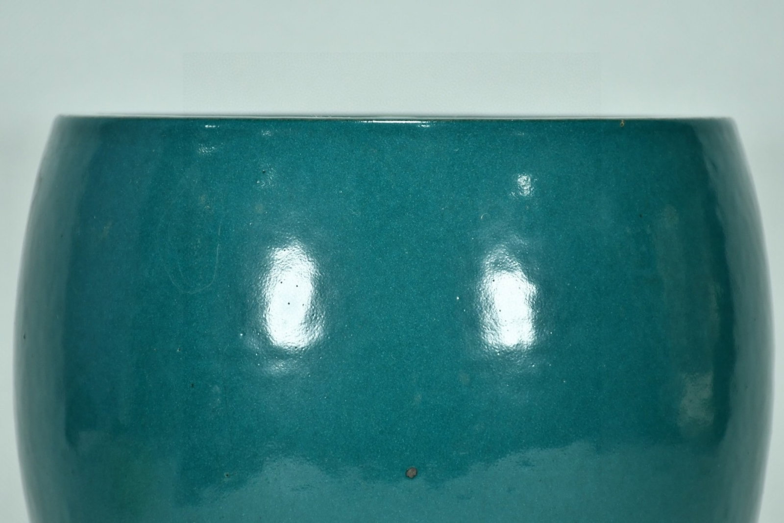 An Exquisite Blue Glazed Jar - 5