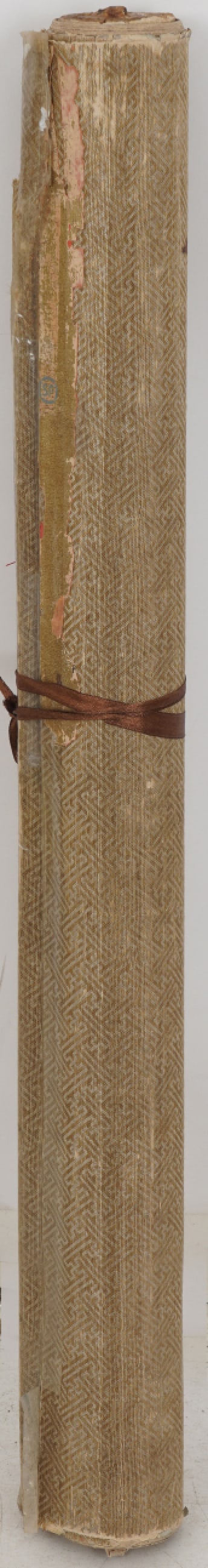 A Chinese Vertical Scroll Ink Calligraphy on Paper - 13