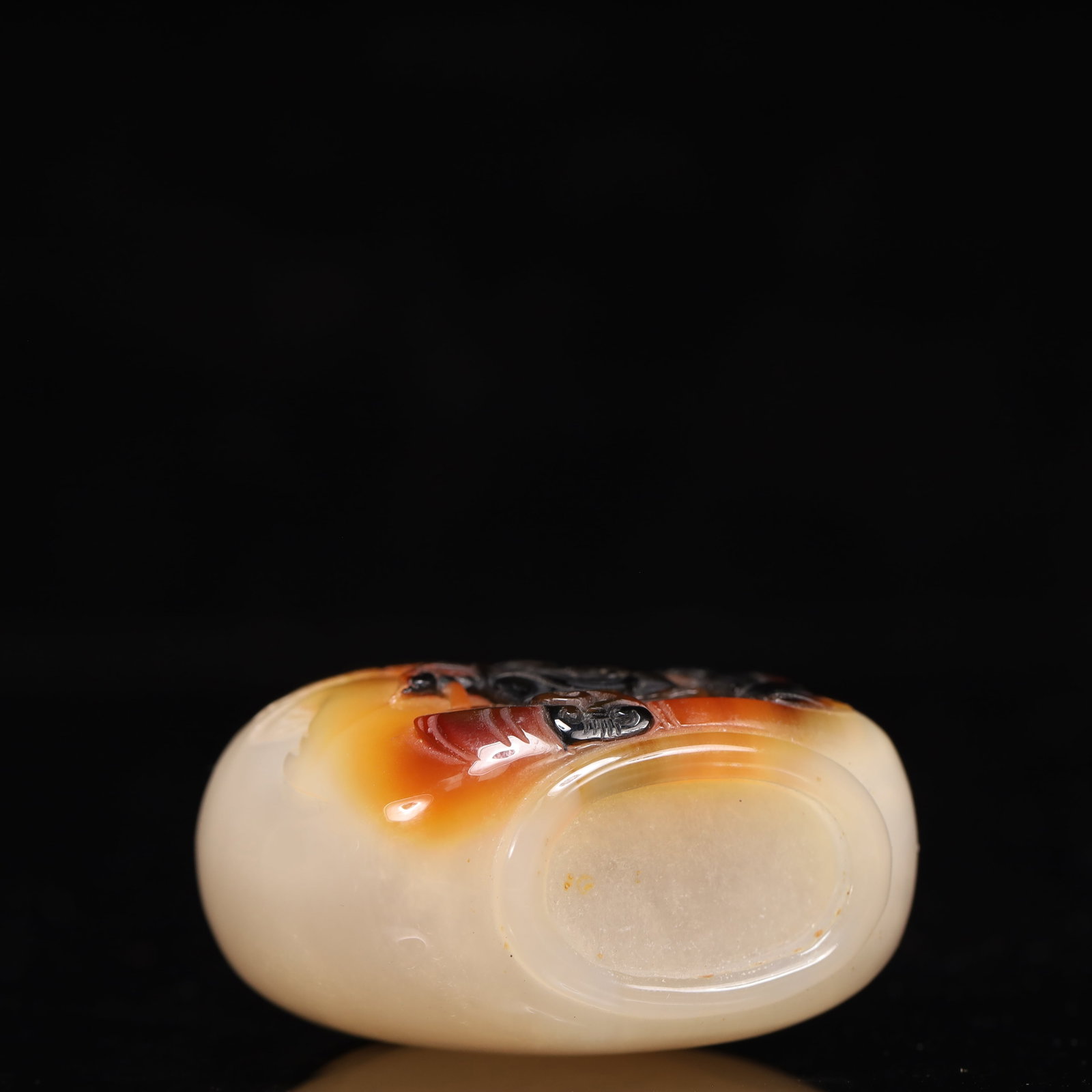 An Exquisite Agate Figure Pattern Snuff Bottle - 9