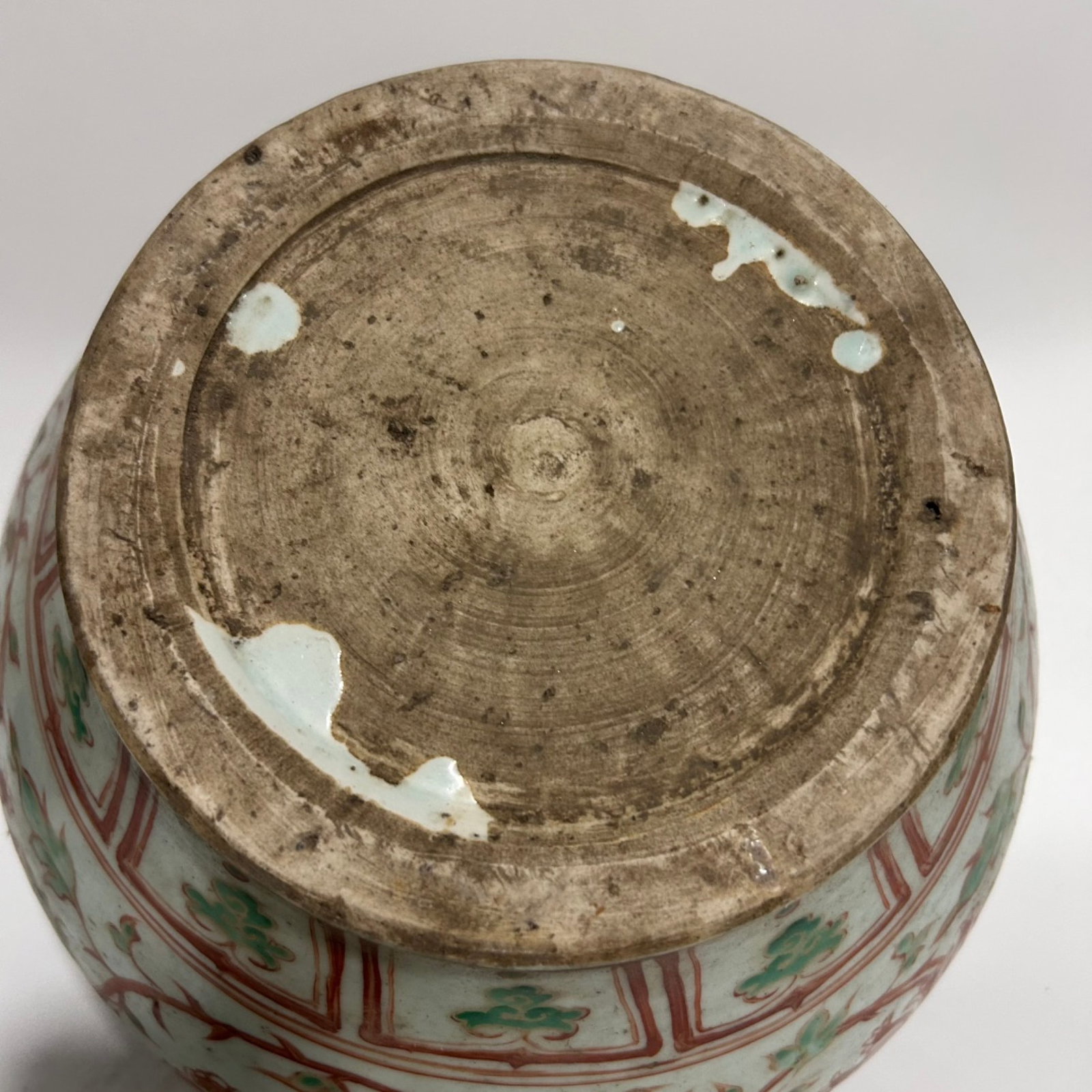 A Rare Doucai Peony Pattern Jar - 6