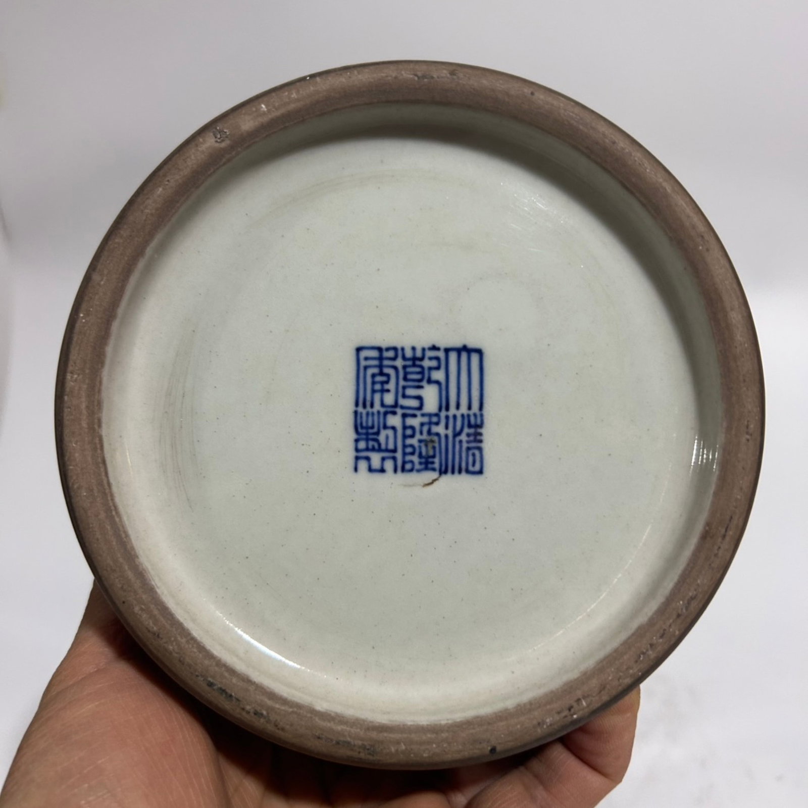 A Rare Blue and White Fruit Pattern Vase - 7