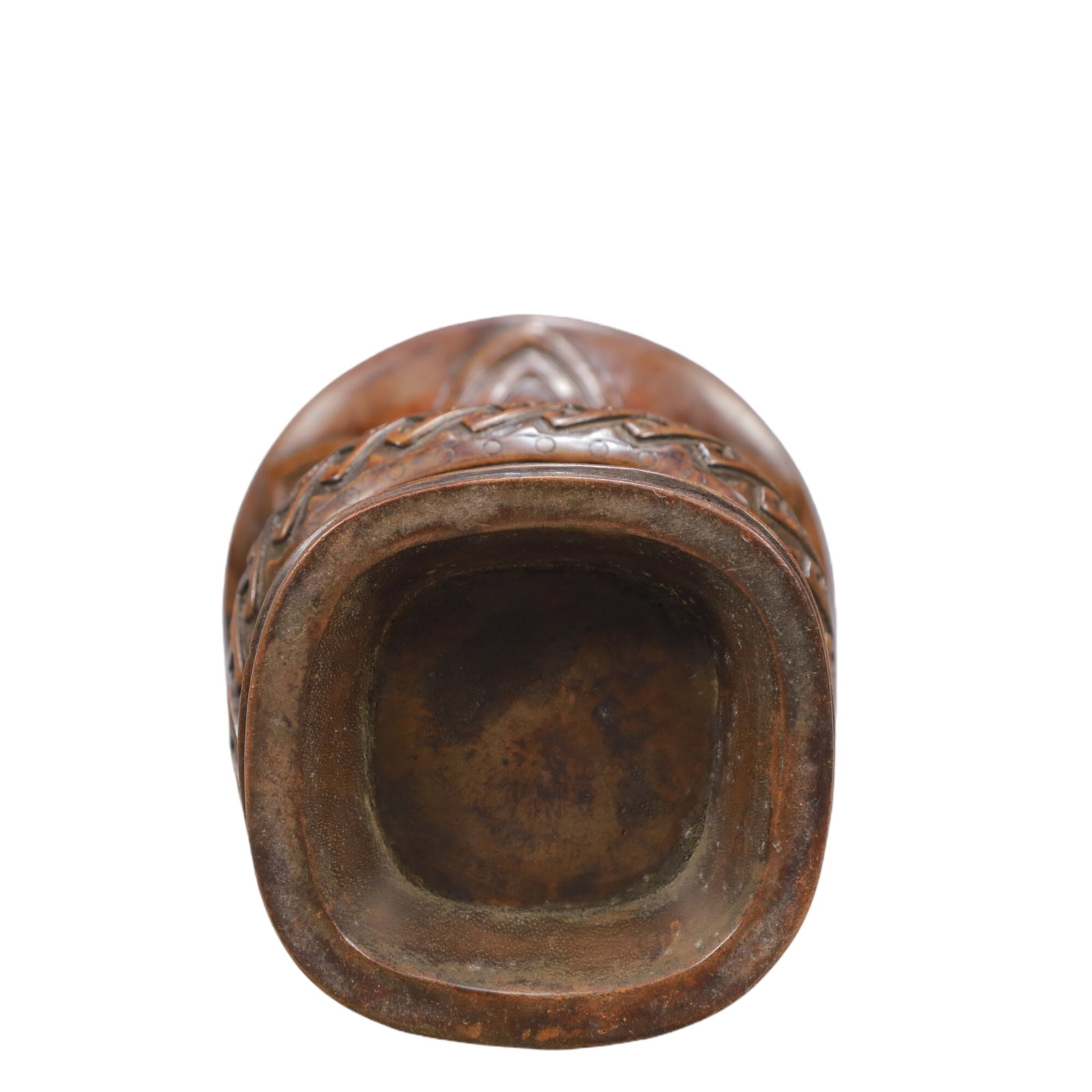 An Exquisite Eaglewood Dragon Pattern Vase - 7