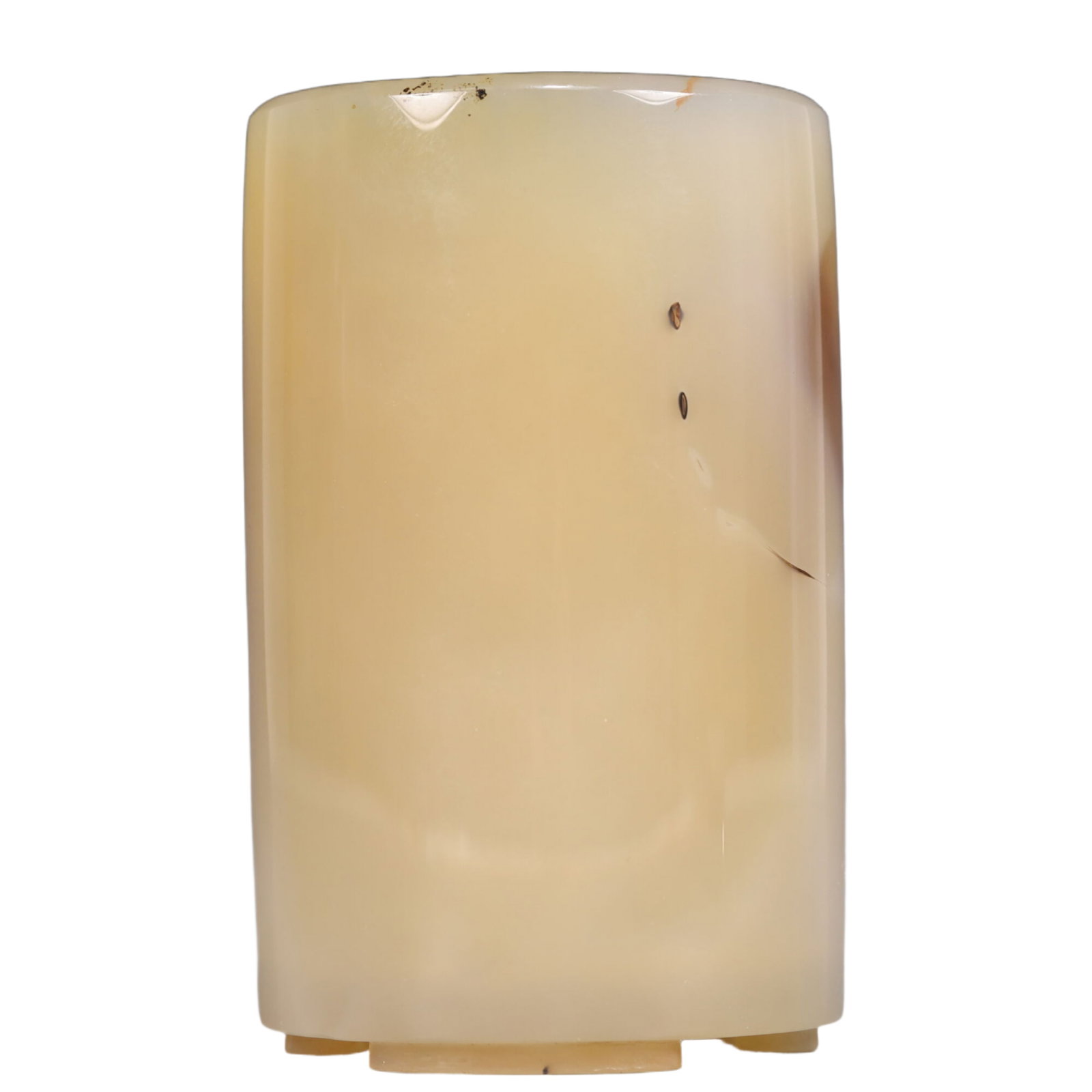 An Exquisite Agate Brush Pot - 3