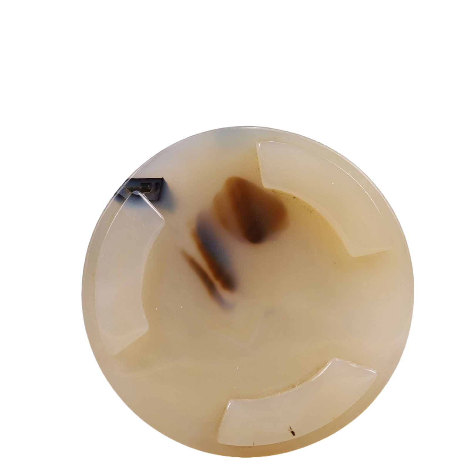 An Exquisite Agate Brush Pot - 6