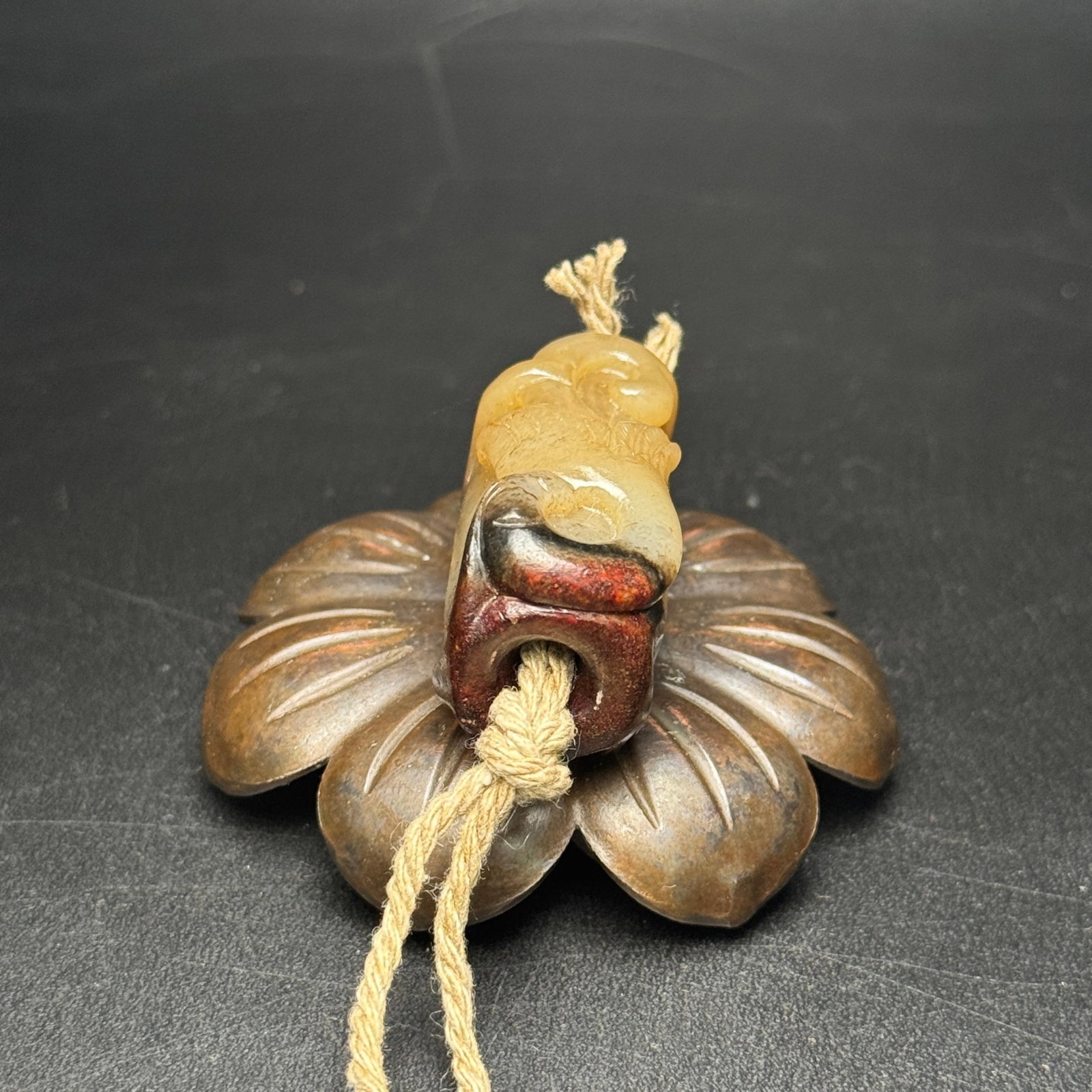 An Exquisite White Jade Phoenix Pattern Pendant - 4