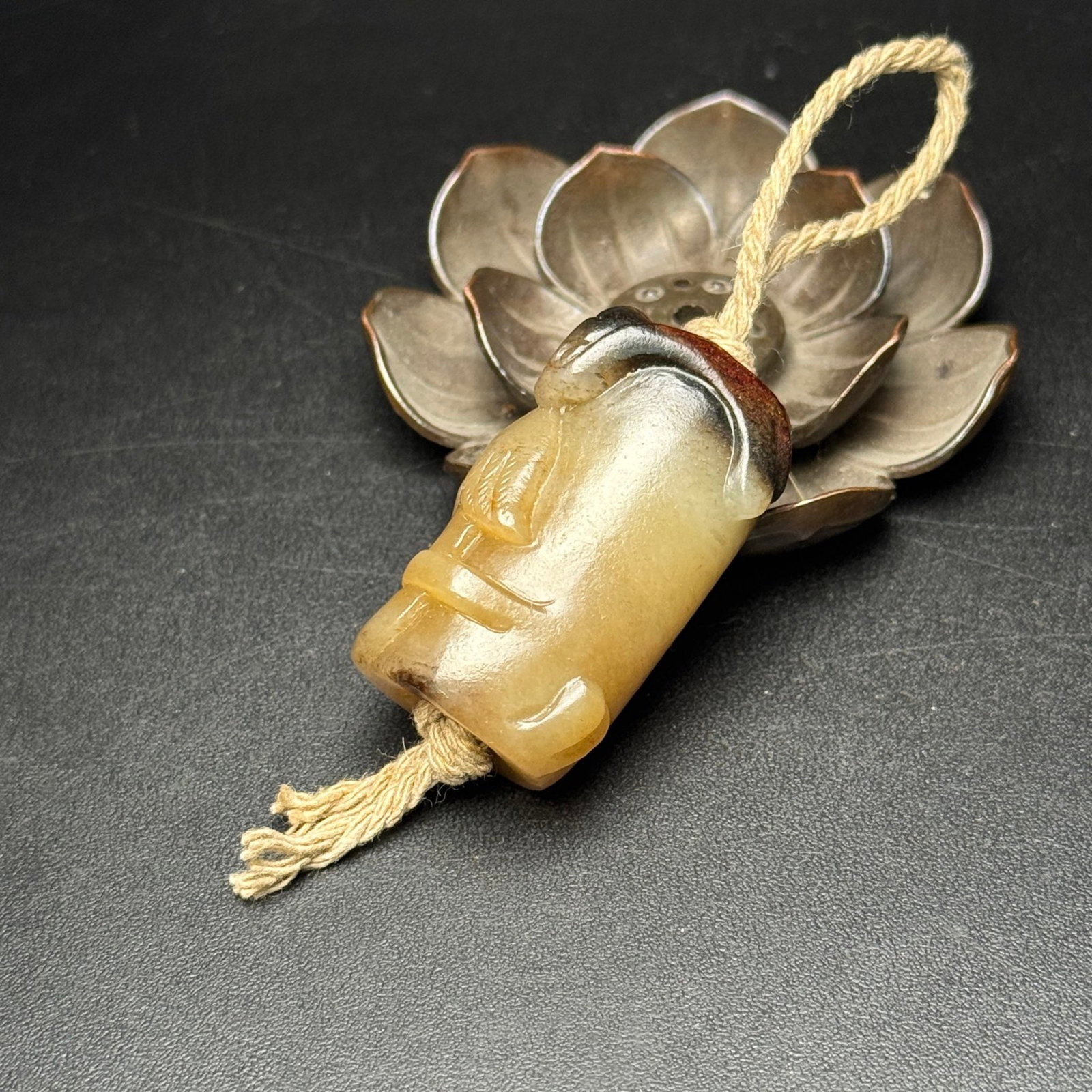 An Exquisite White Jade Phoenix Pattern Pendant - 6