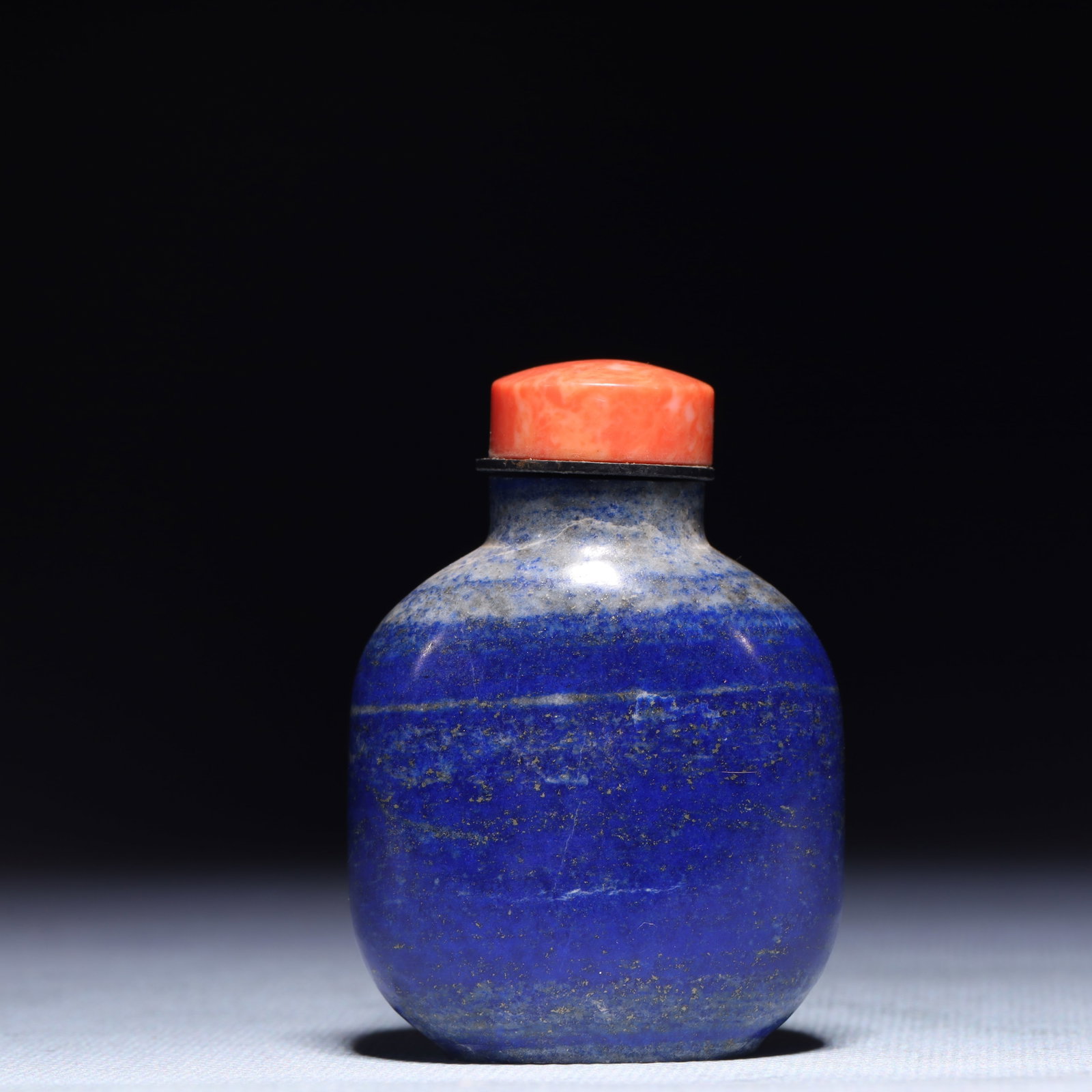 An Exquisite Lapis Lazuli Snuff Bottle - 5