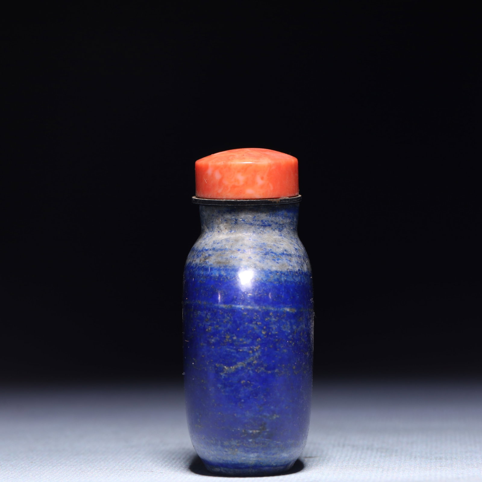 An Exquisite Lapis Lazuli Snuff Bottle - 6