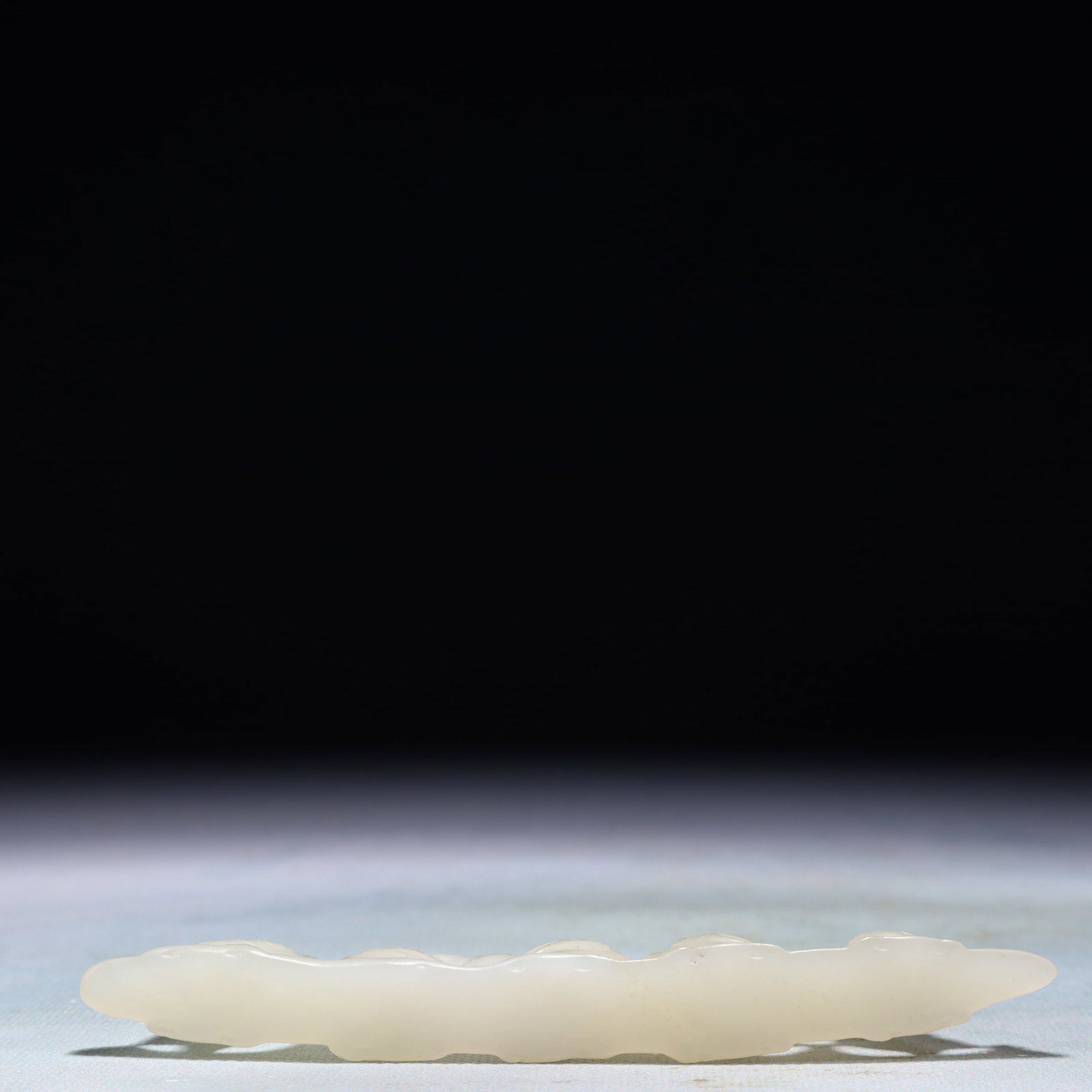 An Exquisite White Jade Crane Brush Holder - 7