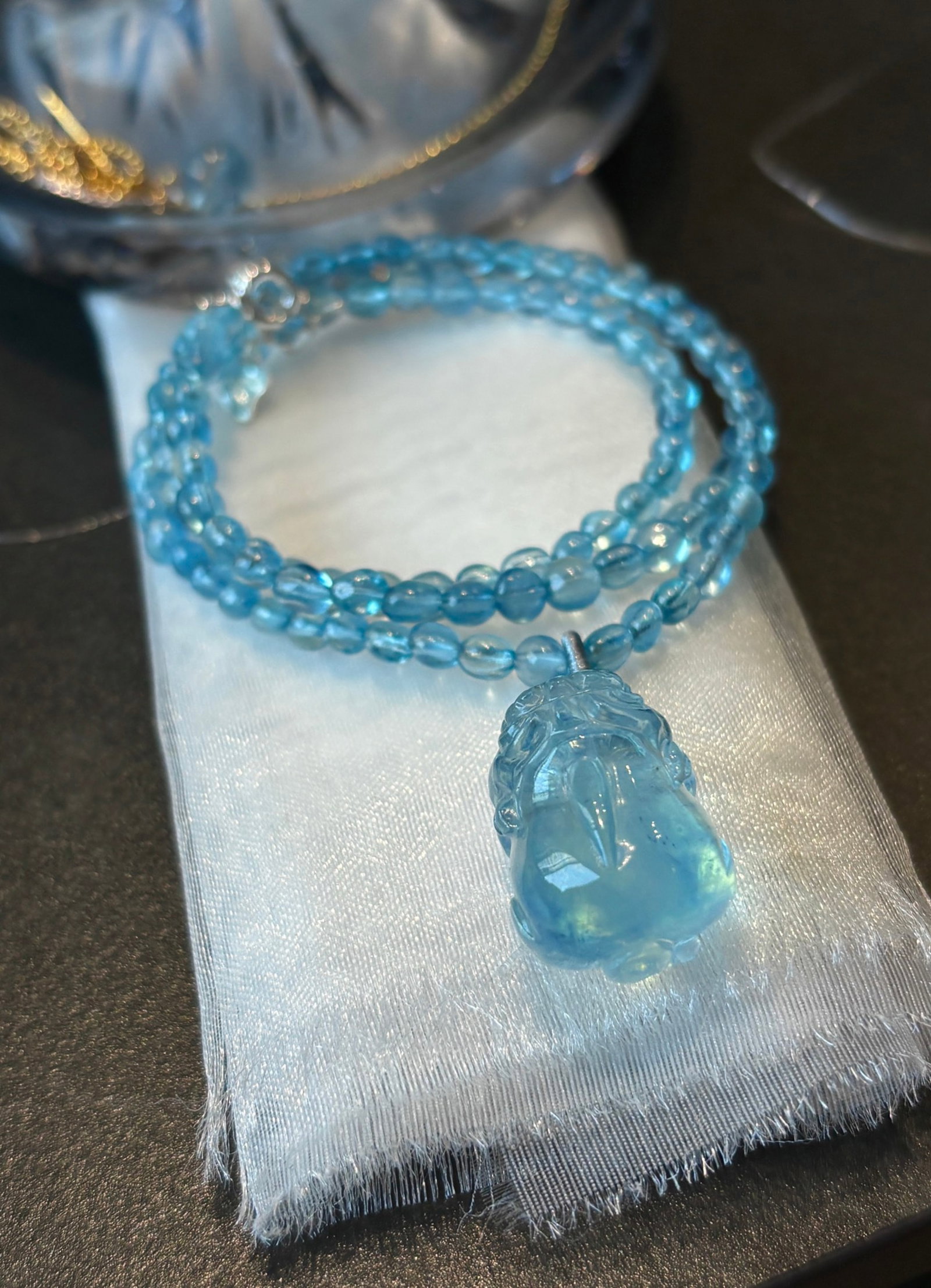 An Exquisite Aquamarine Bracelets - 4