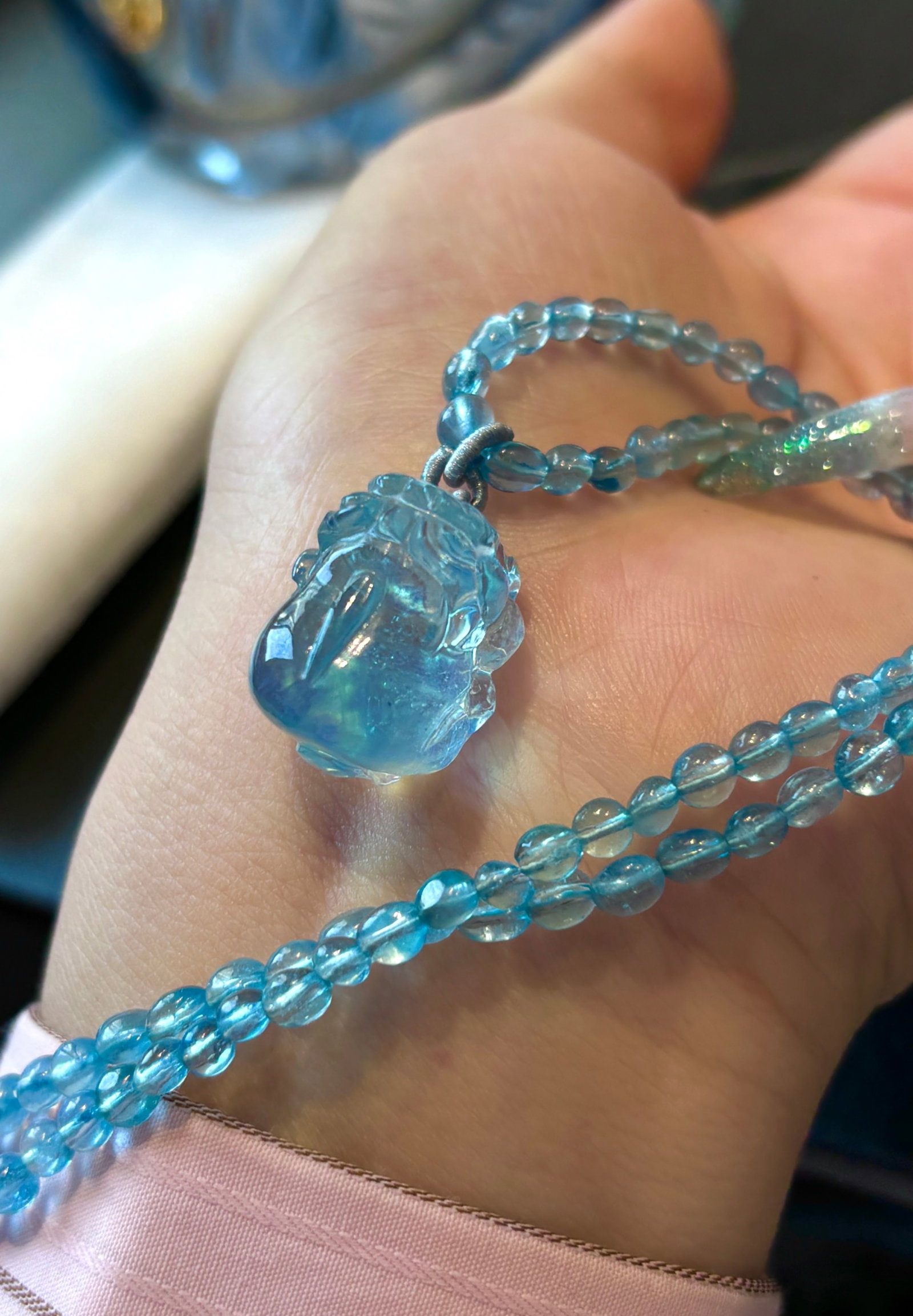 An Exquisite Aquamarine Bracelets - 6