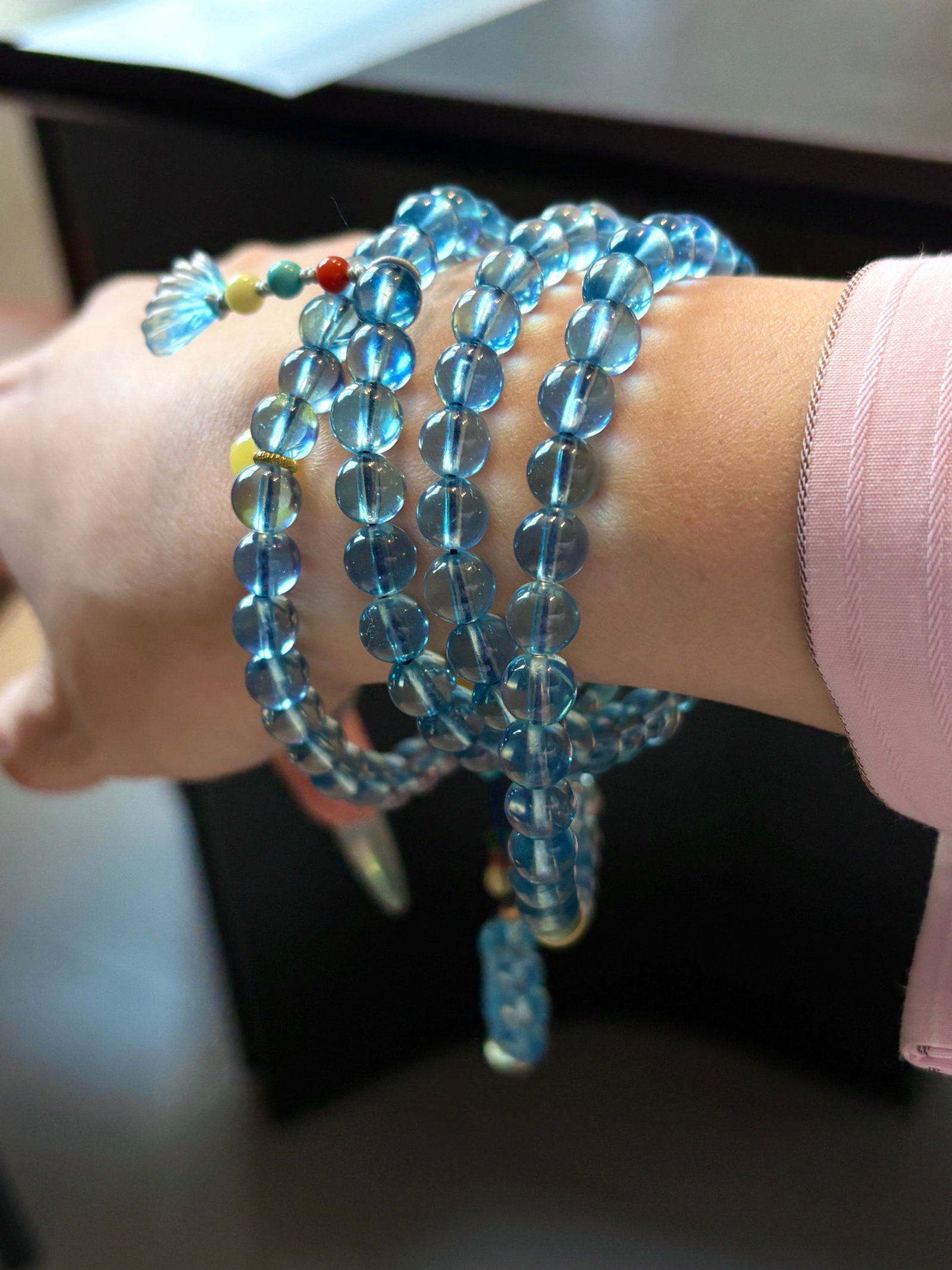 An Exquisite Aquamarine Bracelets - 5