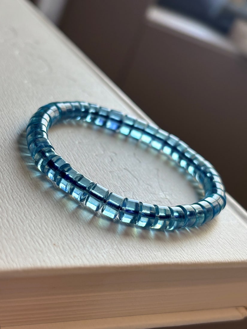 An Exquisite Aquamarine Bracelets - 3