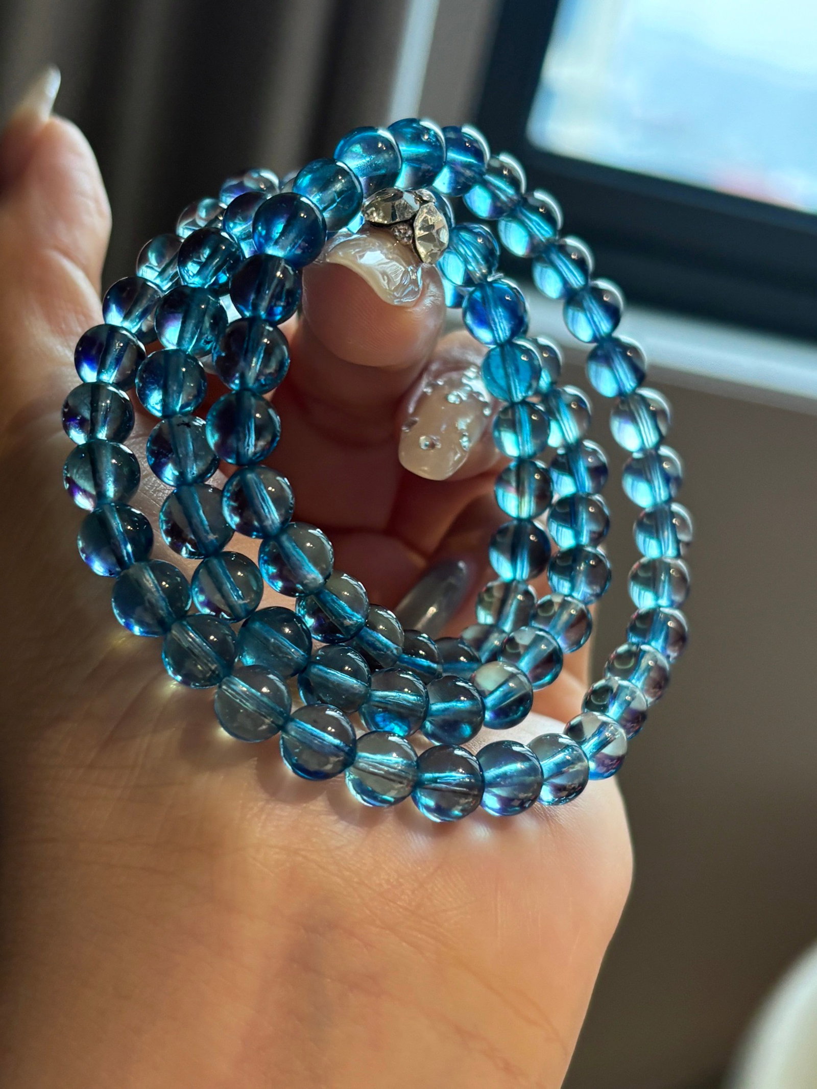 An Exquisite Aquamarine Bracelets - 4