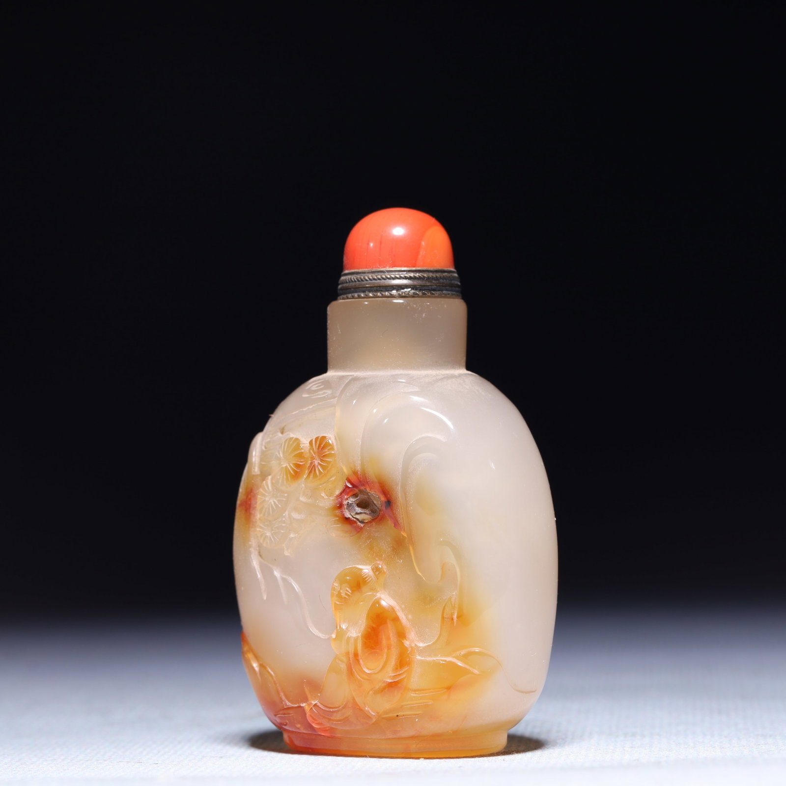 An Exquisite Agate Figure Pattern Snuff Bottle - 2