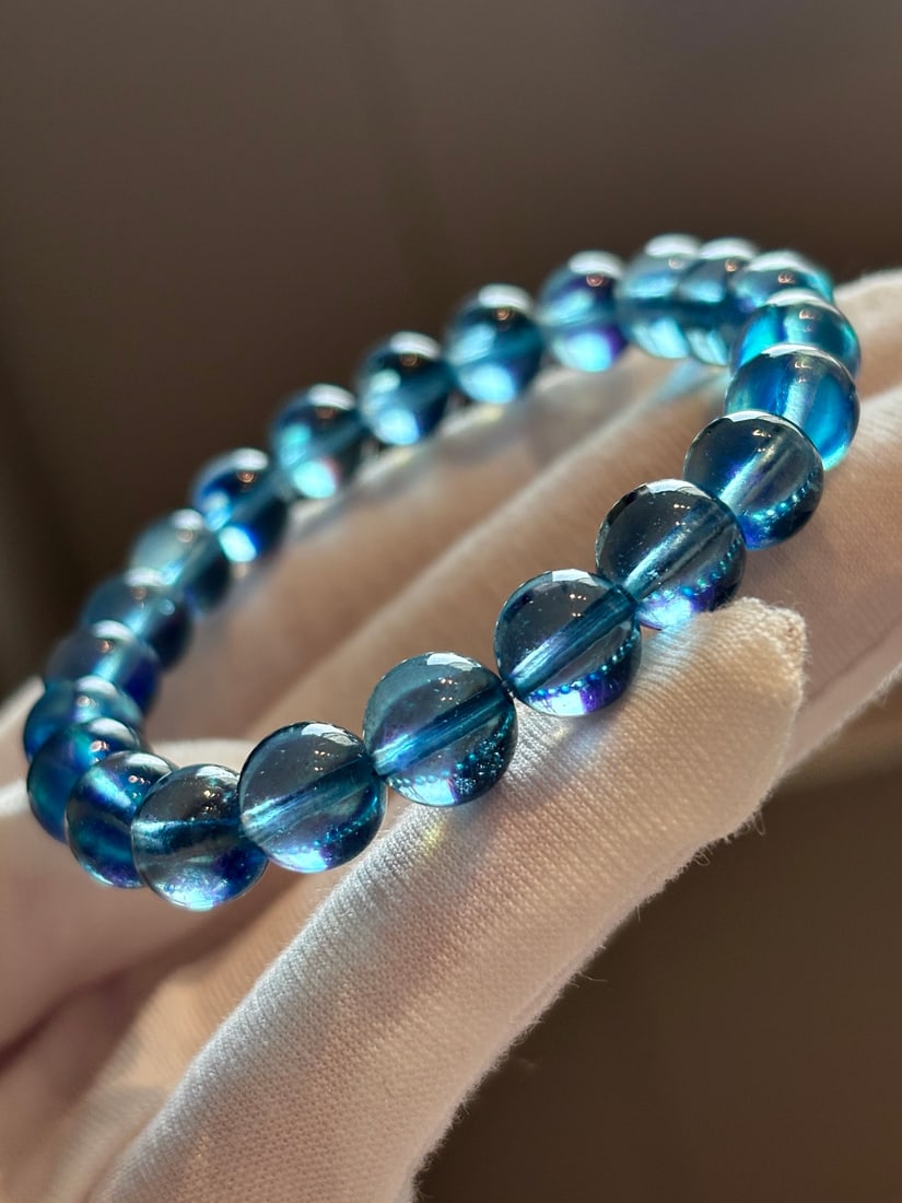 An Exquisite Aquamarine Bracelets - 5