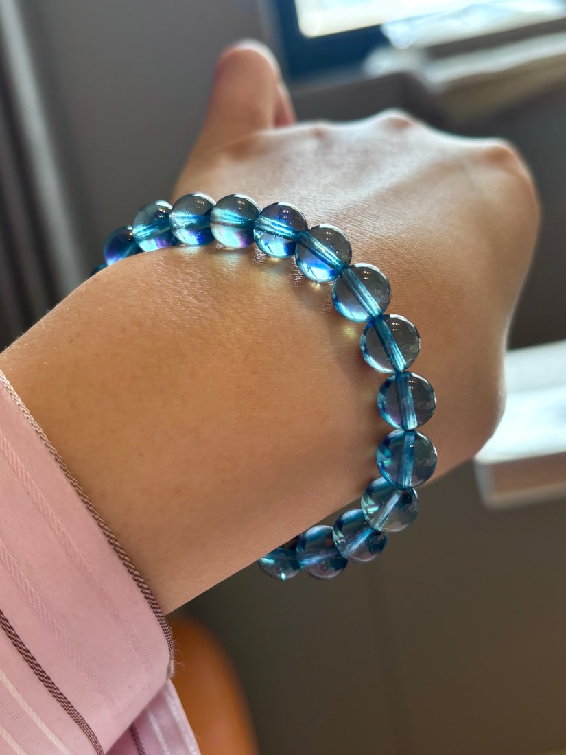 An Exquisite Aquamarine Bracelets - 6