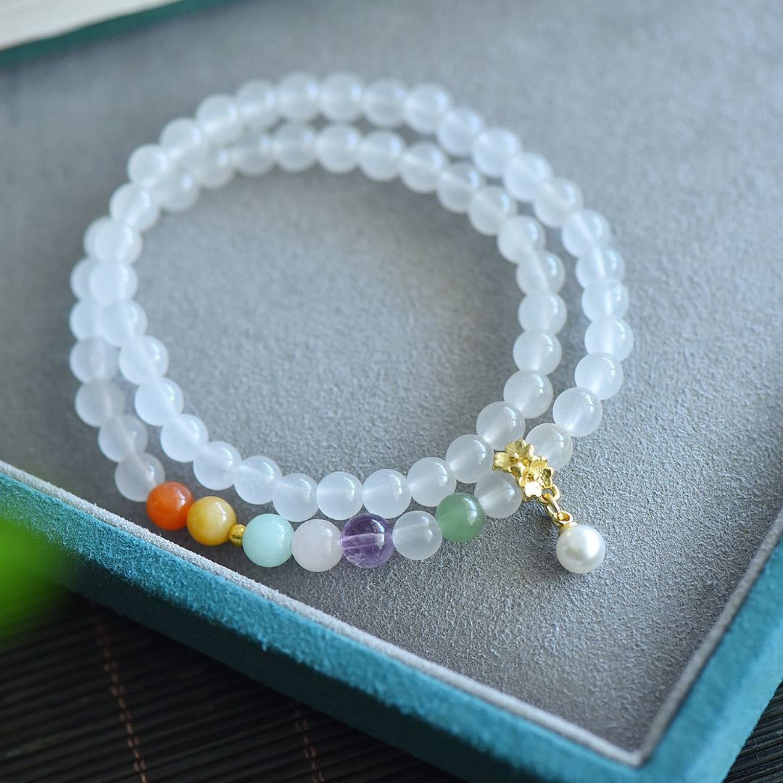 An Exquisite White Jade Bracelets - 3