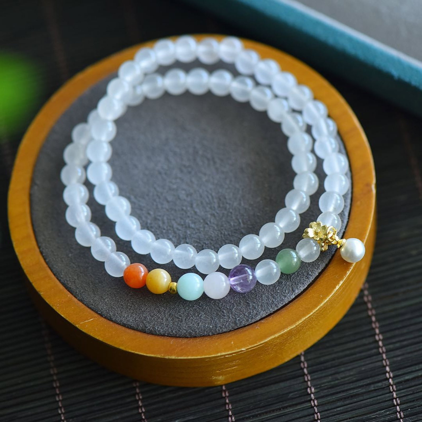 An Exquisite White Jade Bracelets - 4