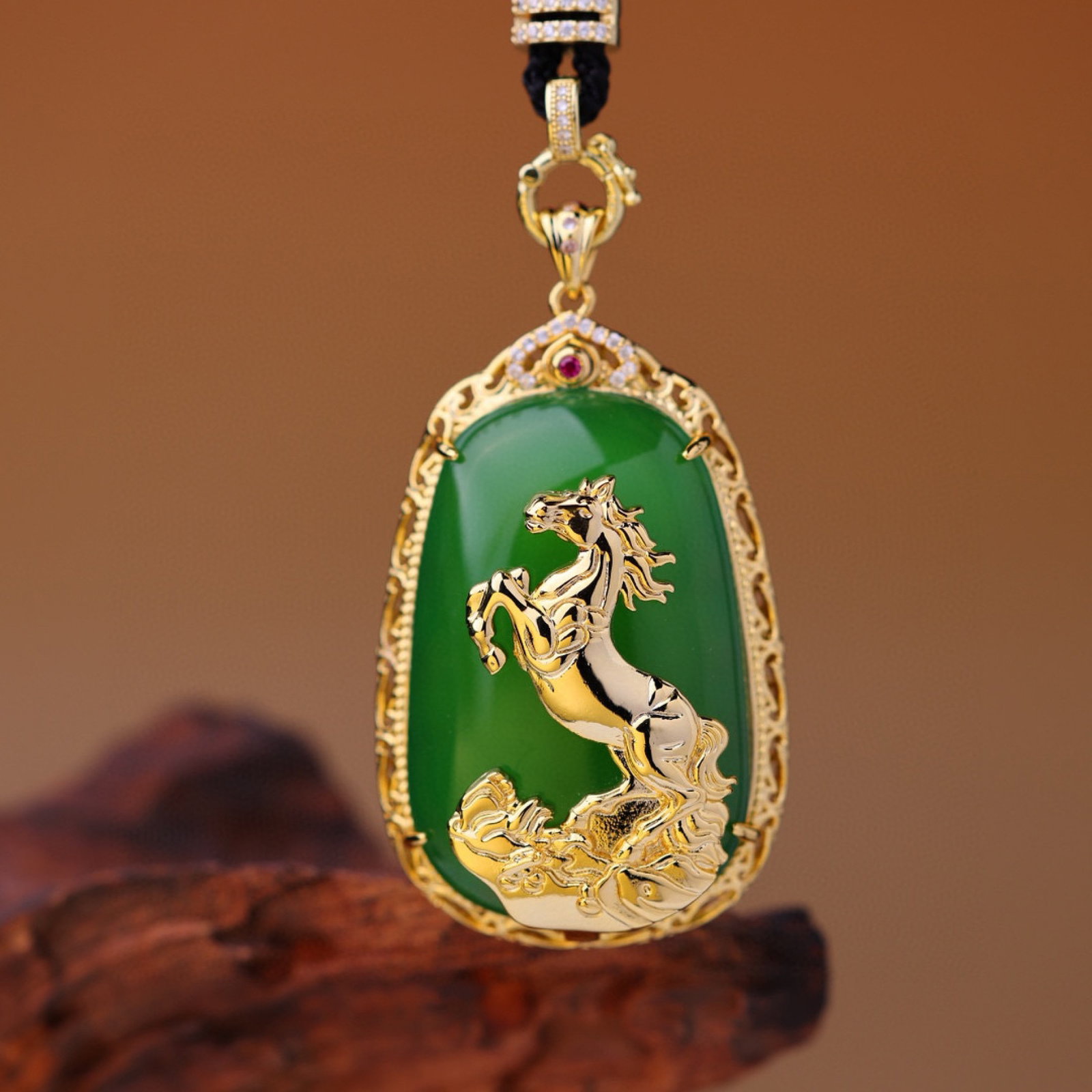 An Exquisite Horse Pattern Pendant - 5