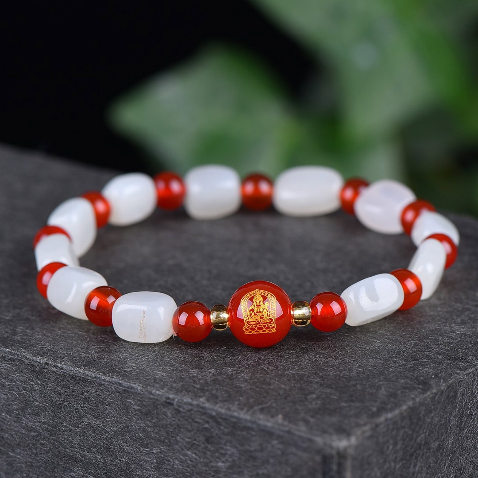 An Exquisite White Jade Bracelets - 7