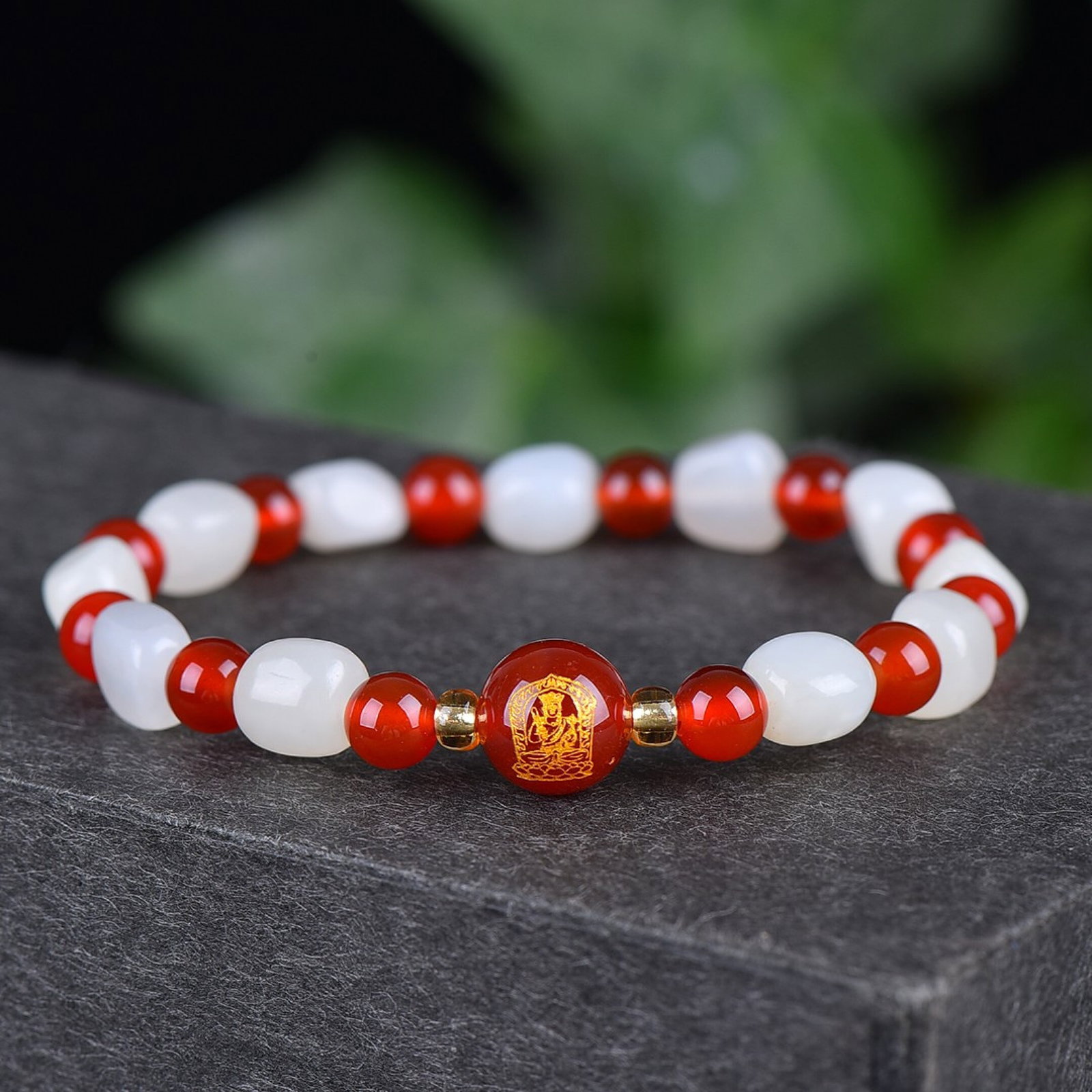 An Exquisite White Jade Bracelets - 8