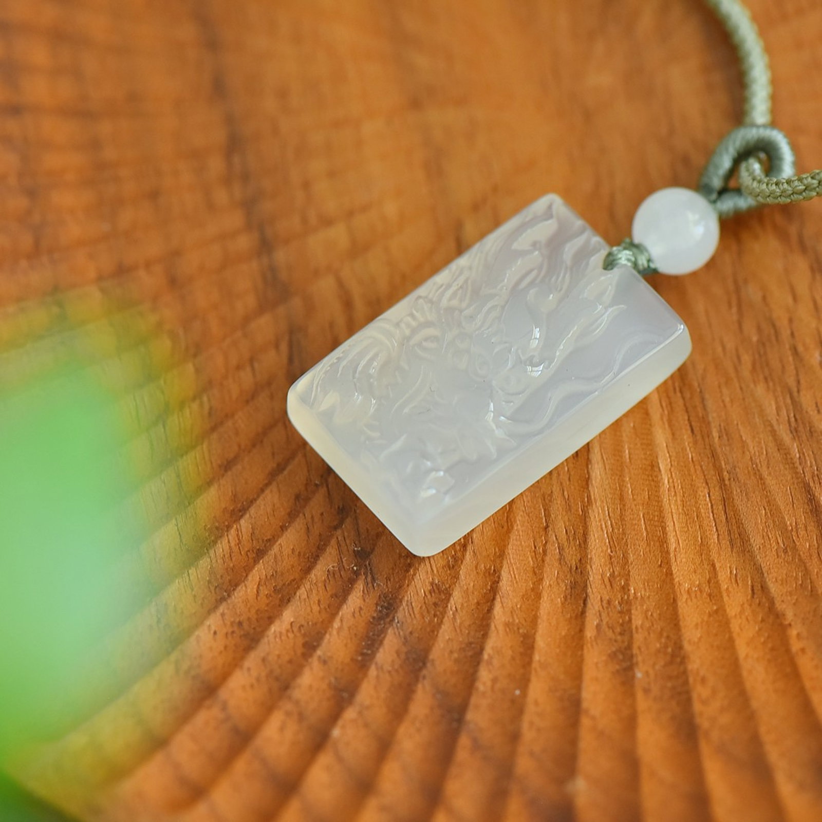 An Exquisite Dragon Pattern Pendant - 3