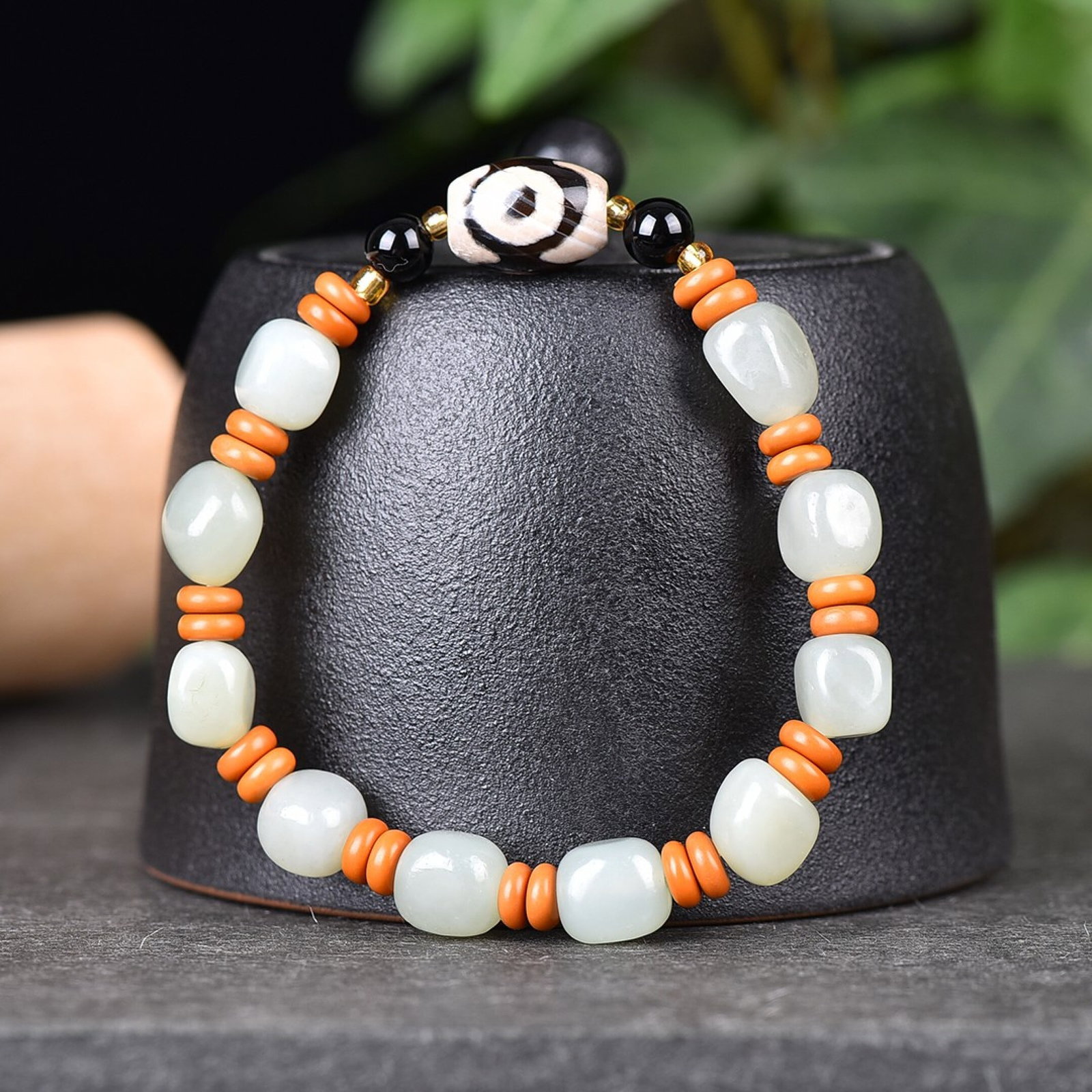 An Exquisite White Jade Bracelets - 5