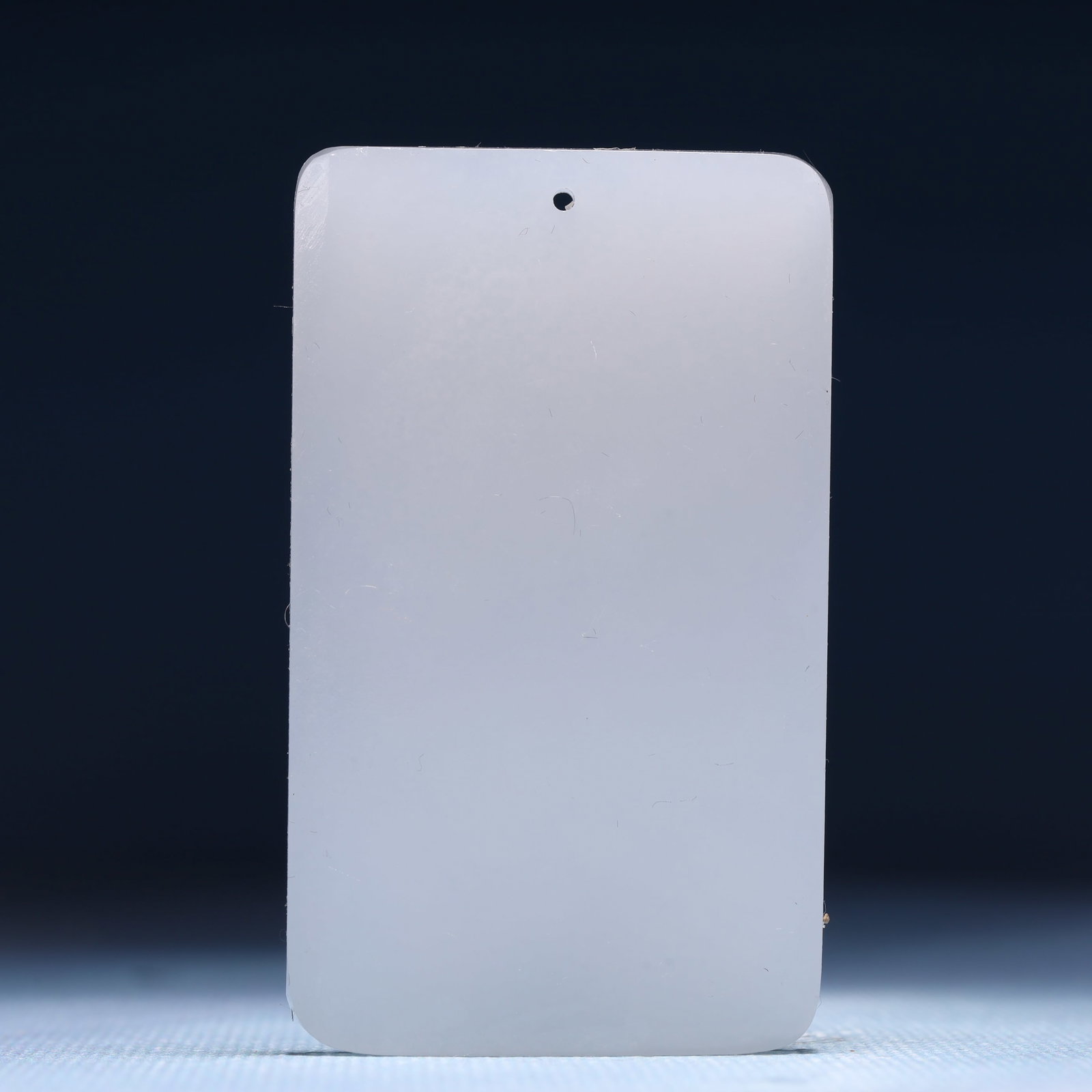 An Exquisite White Jade Landscape Pattern Pendant - 4