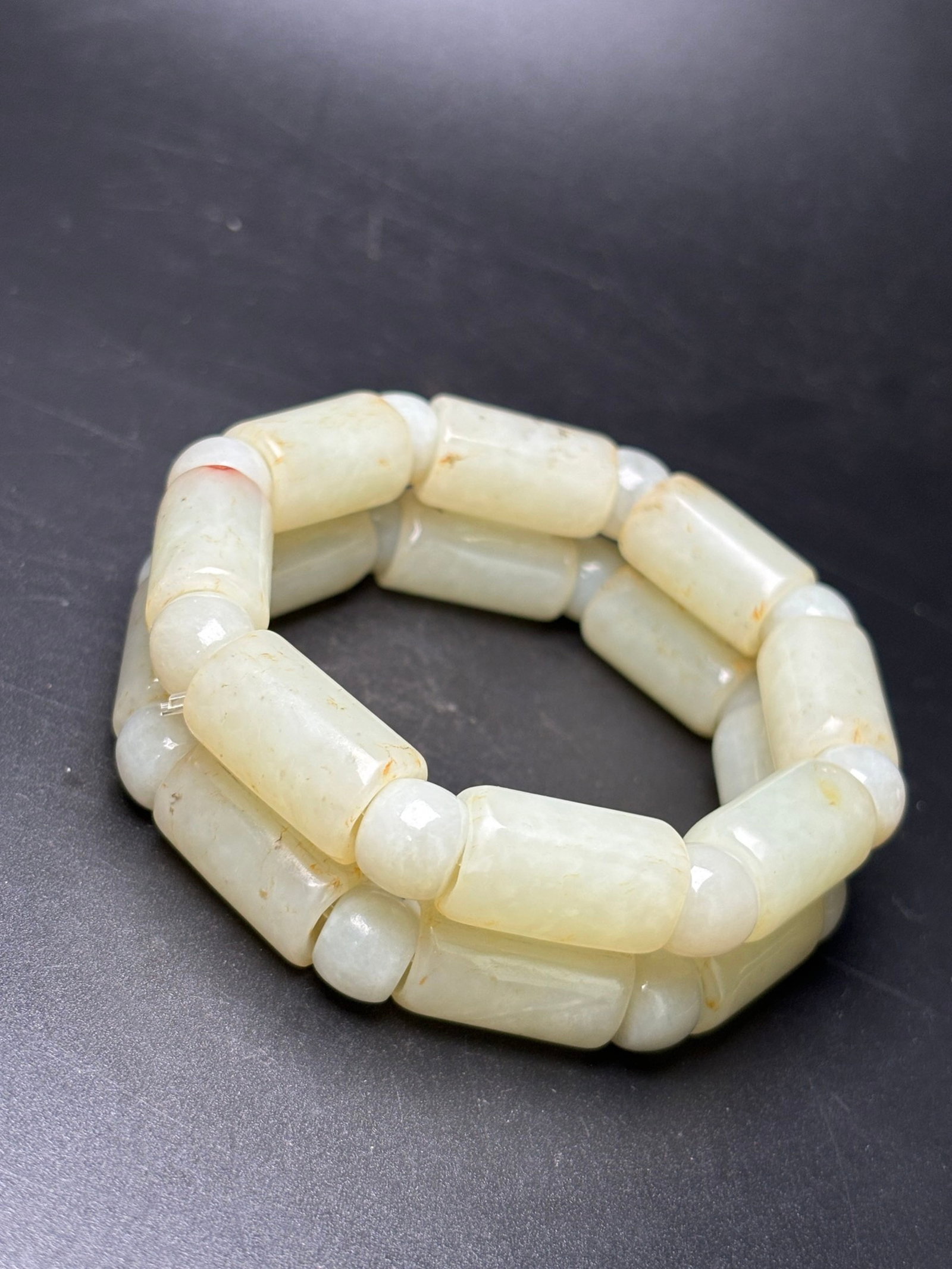 An Exquisite White Jade Bracelets - 3