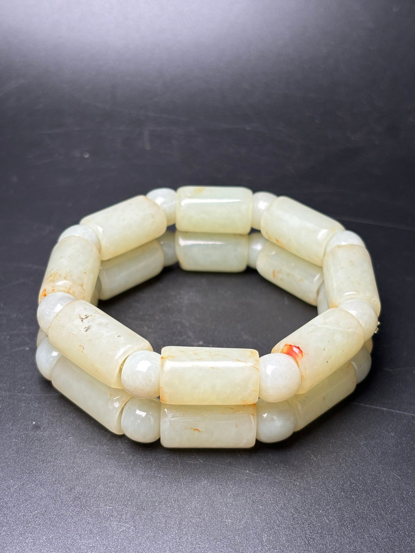 An Exquisite White Jade Bracelets - 4