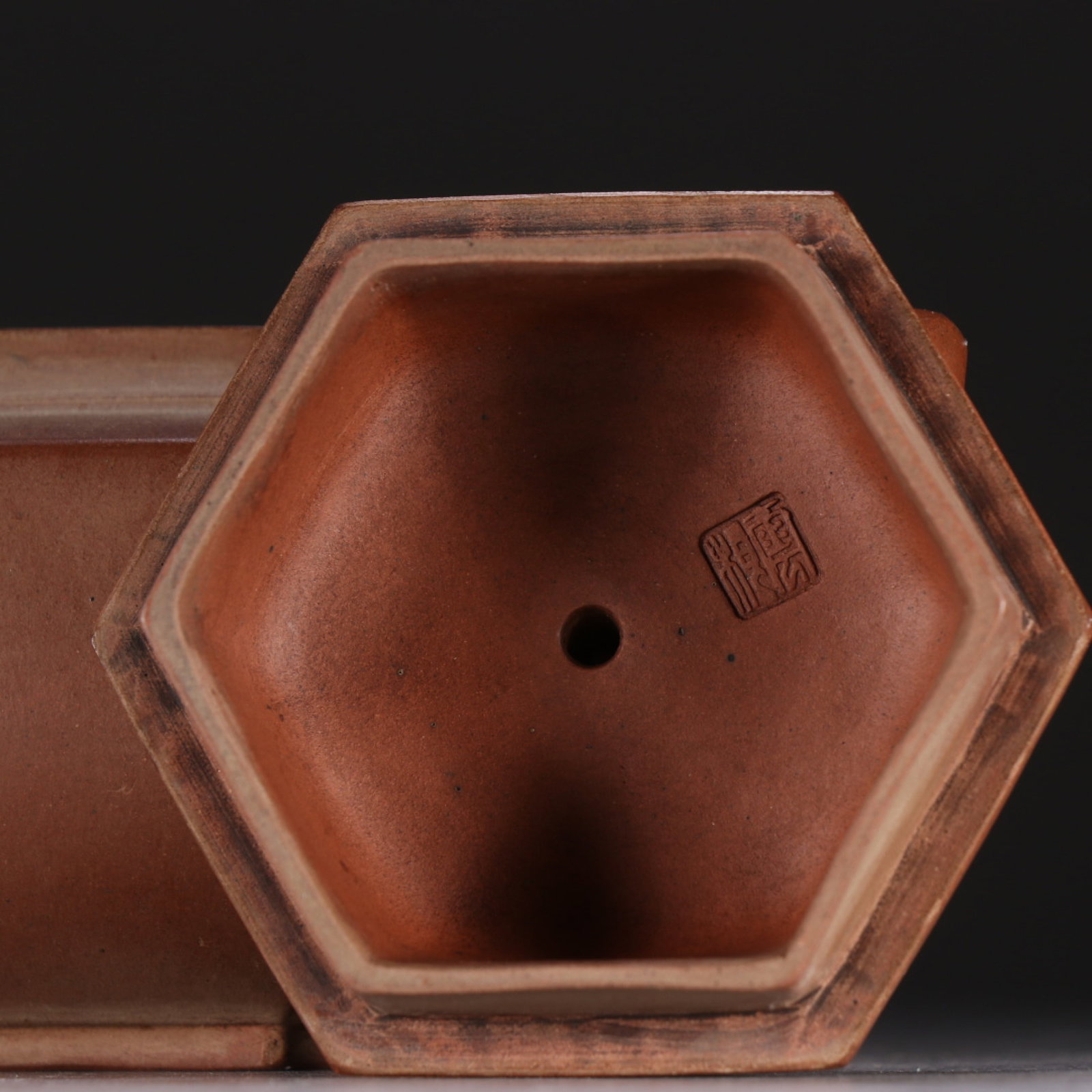 A Rare Purple Sands Loop-Handled Pot - 3