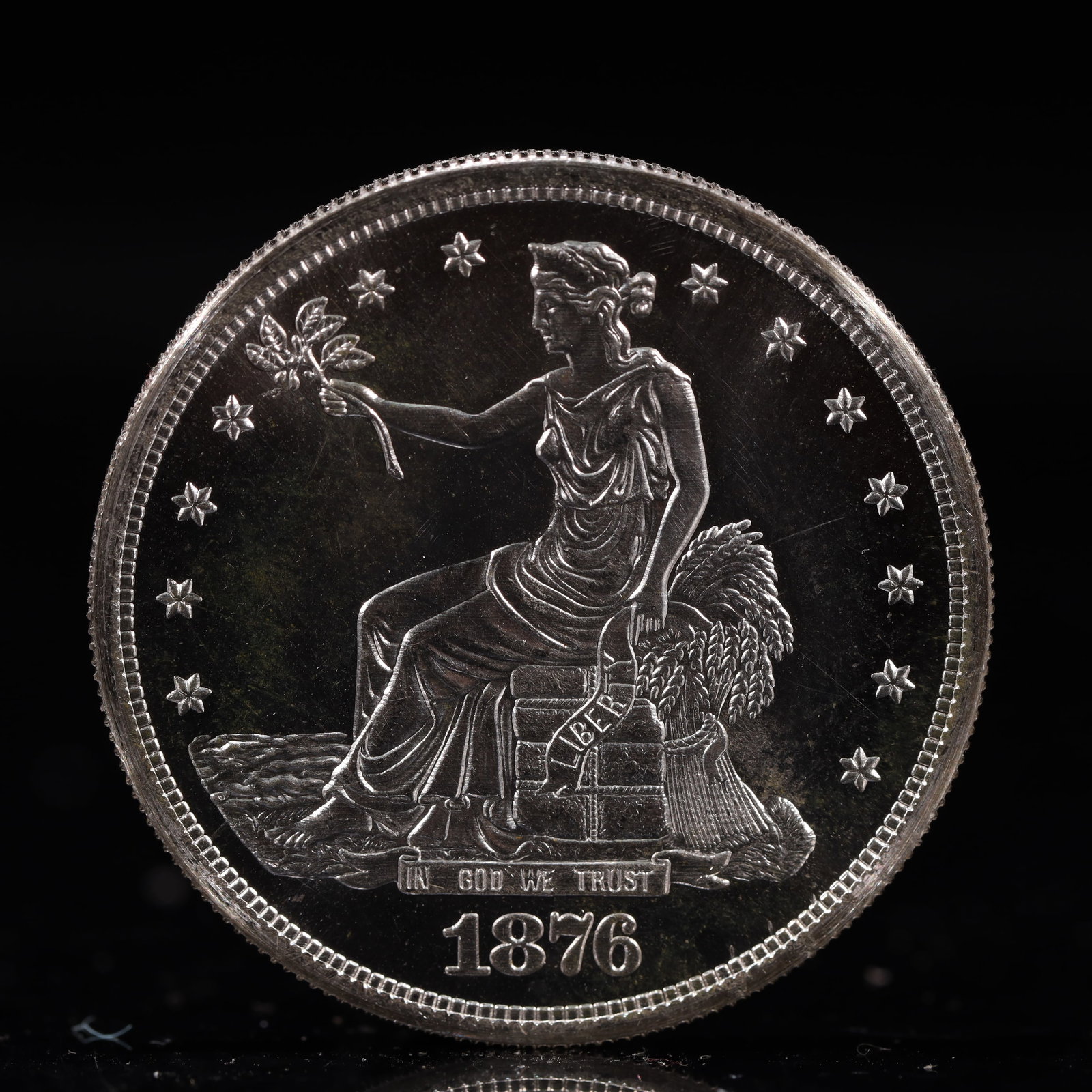 USA Trade Dollar 1876 Coin (1 of 2)