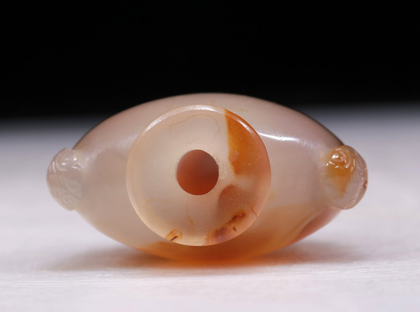 A Precious Agate Beast-Handled Snuff Bottle - 7