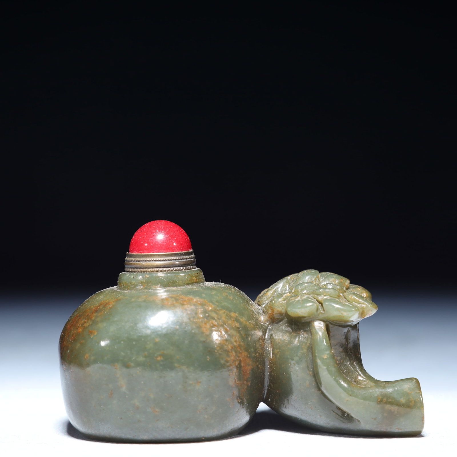 An Exquisite Jasper Pine Snuff Bottle - 5