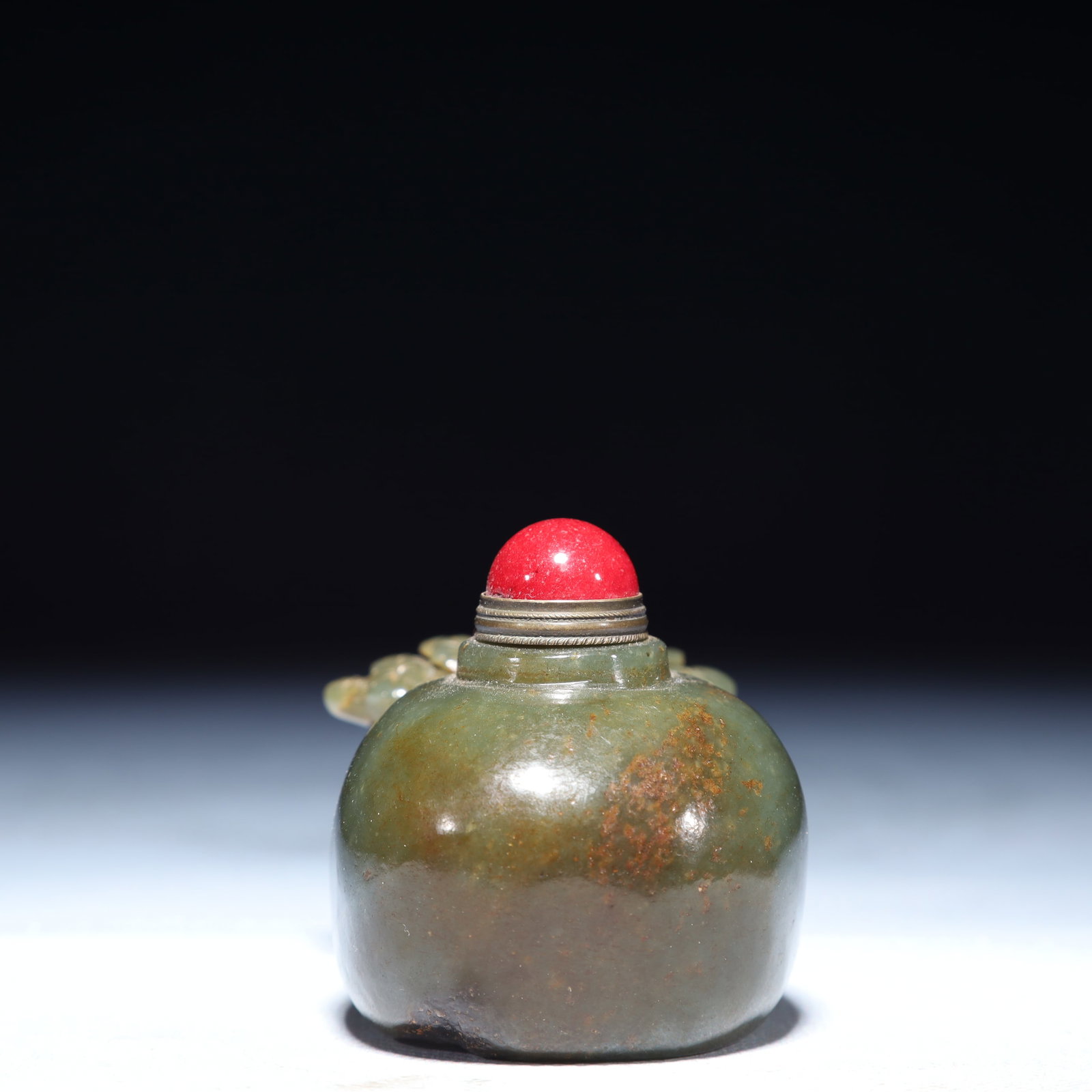 An Exquisite Jasper Pine Snuff Bottle - 6