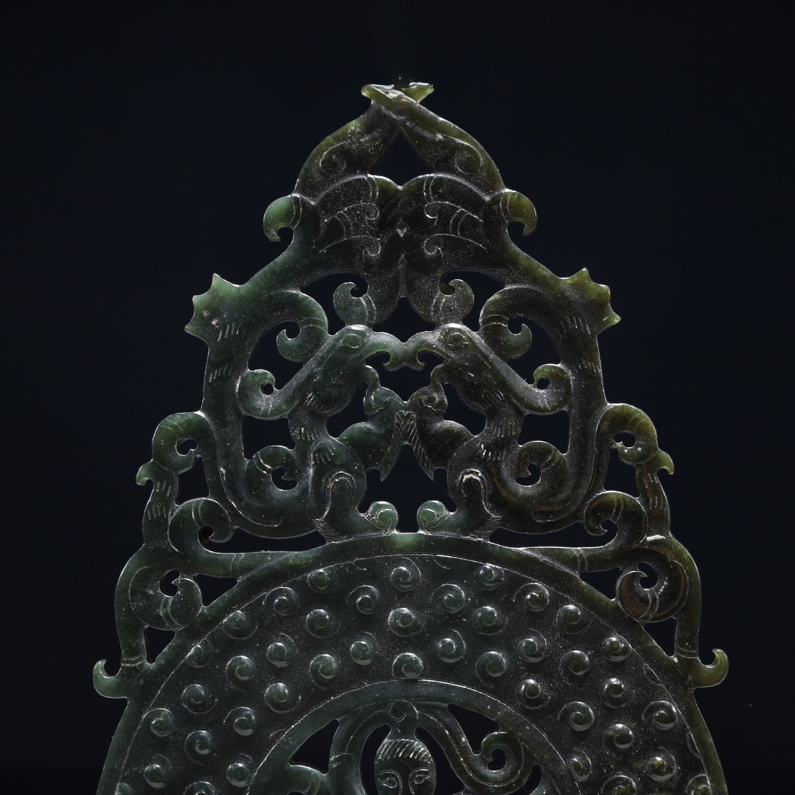 An Exquisite Jasper Figure Pattern Pendant - 2