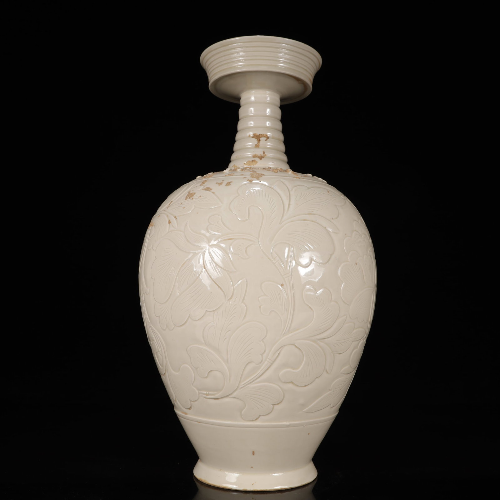 A Huge Ding yao Flower Pattern Vase - 5