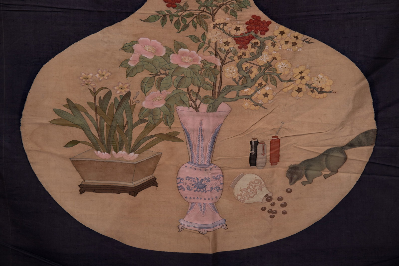 An Exquisite Kesi Embroidery Flower Pattern - 6