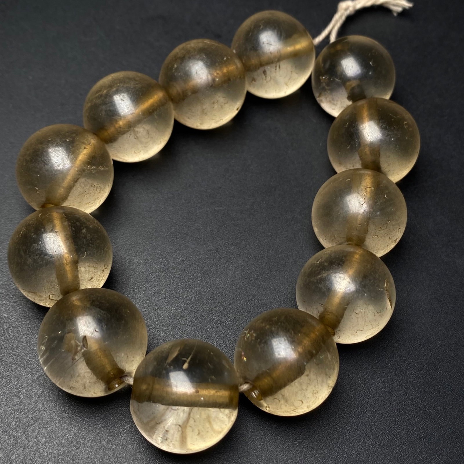 A Precious Crystal Bracelets: A Precious Crystal Bracelets,Size:0.7in*12 水晶手串