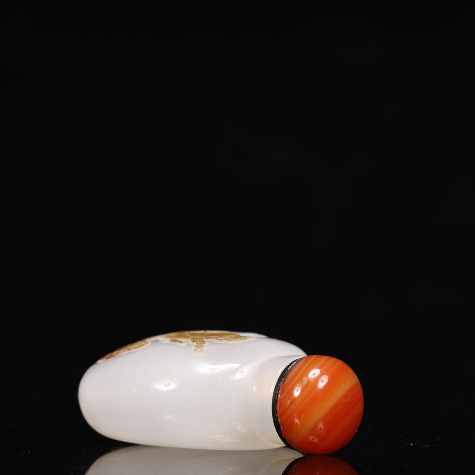 An Exquisite Agate Figure Pattern Snuff Bottle - 7