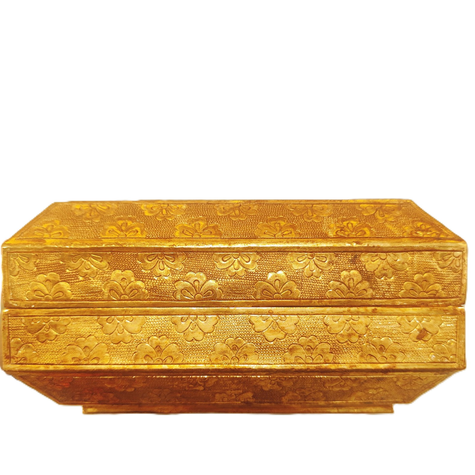 An Exquisite Gilt Bronze Dragon Pattern Box - 5