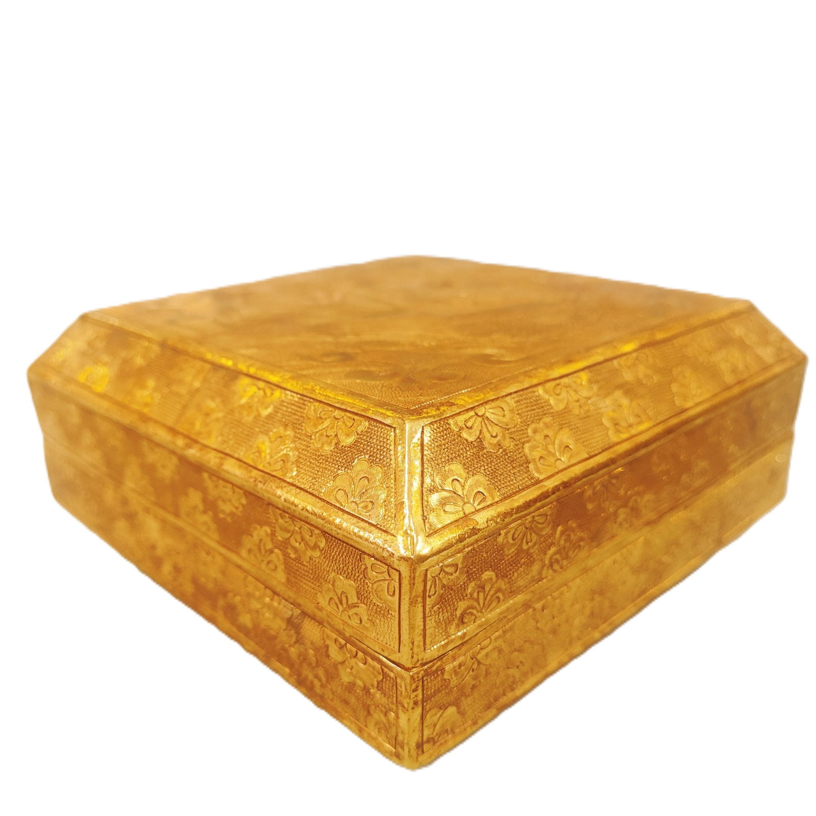 An Exquisite Gilt Bronze Dragon Pattern Box - 6
