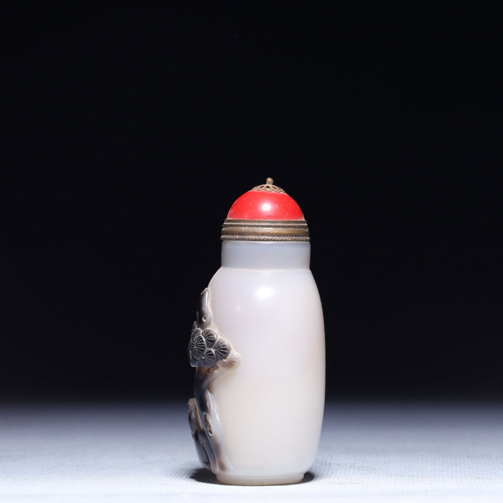 An Exquisite Agate Horse Pattern Snuff Bottle - 6