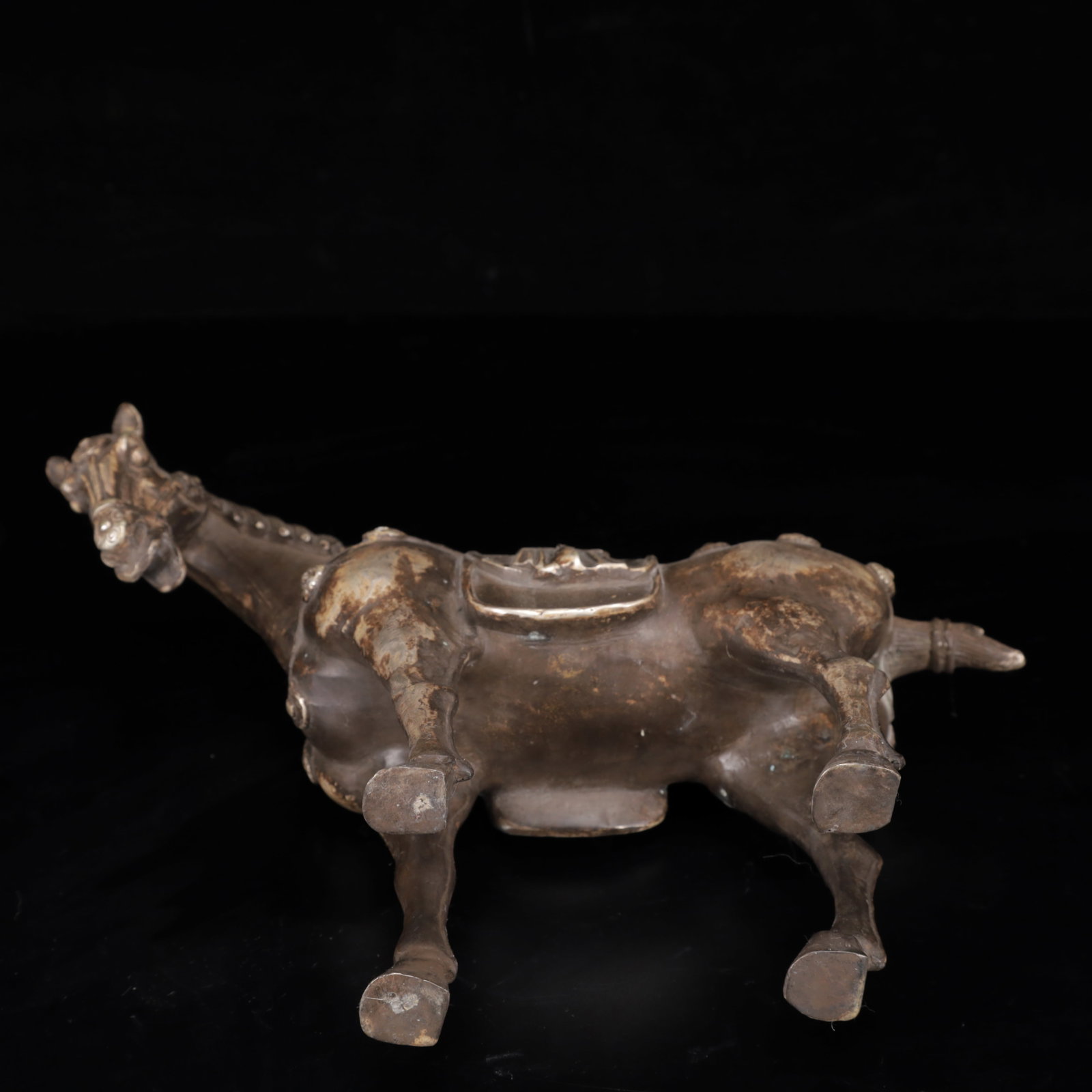 A Huge Silver-Plated Bronze Dragon Pattern Carriage - 11