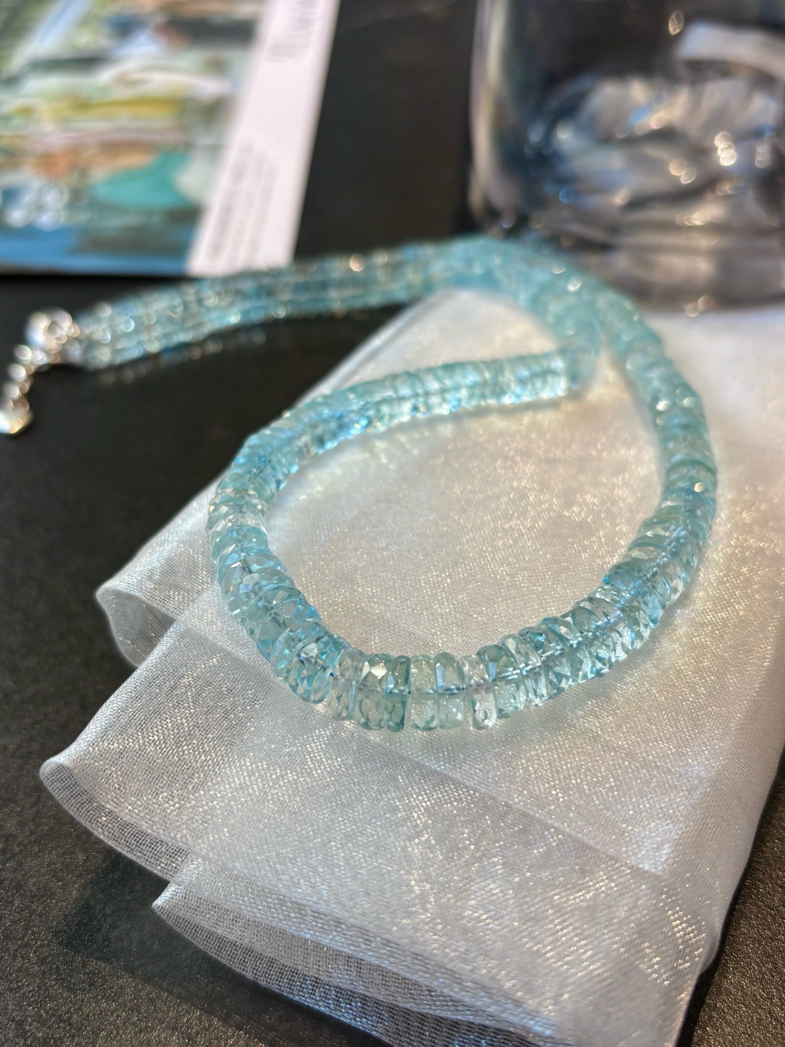An Exquisite Aquamarine Bracelet