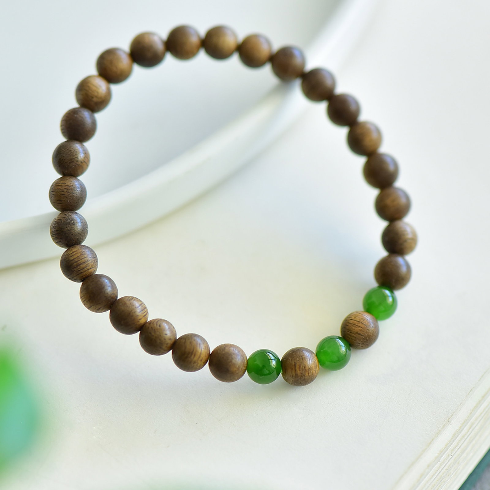 An Exquisite Jasper Eaglewood Bracelets - 3