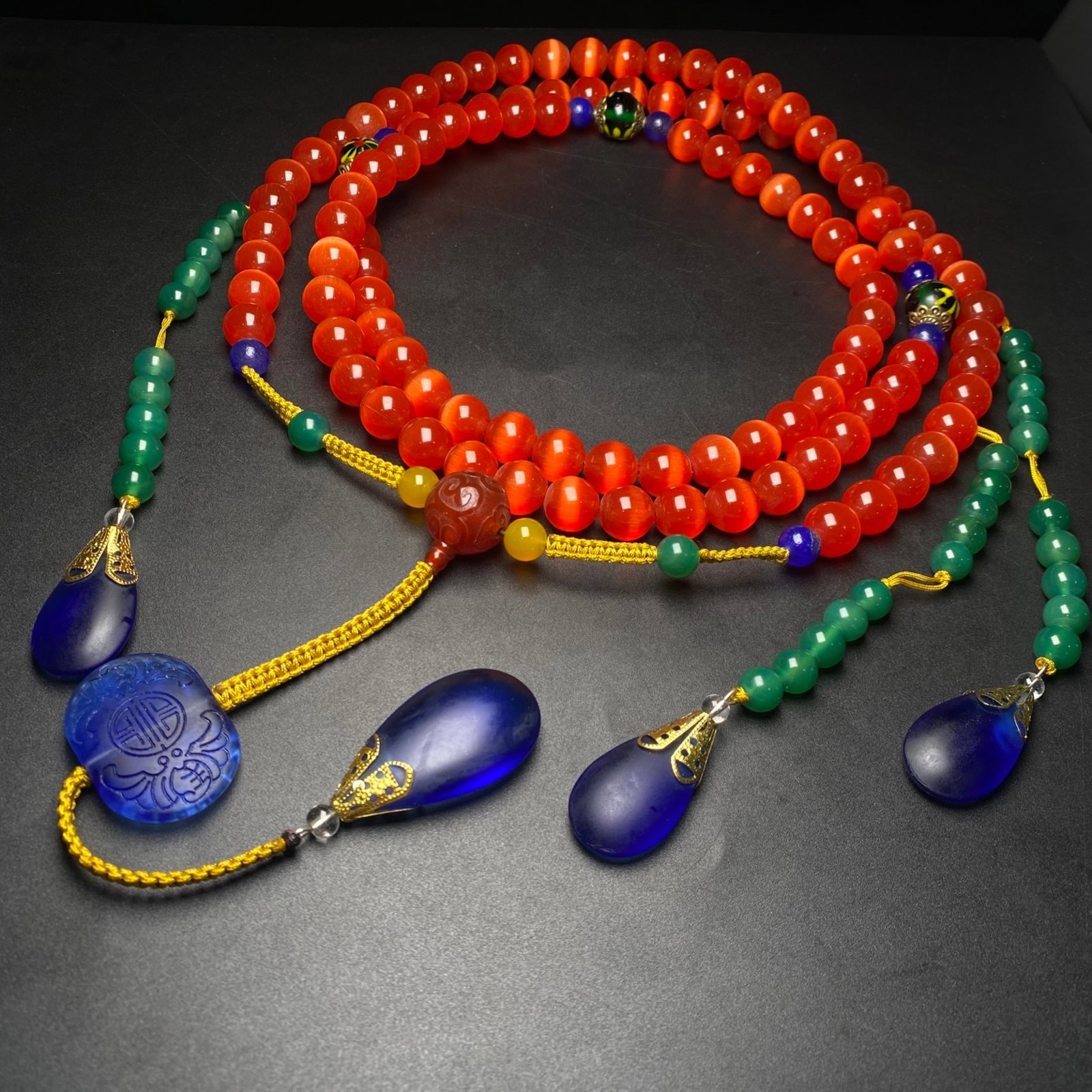 An Exquisite Agate Necklace - 6